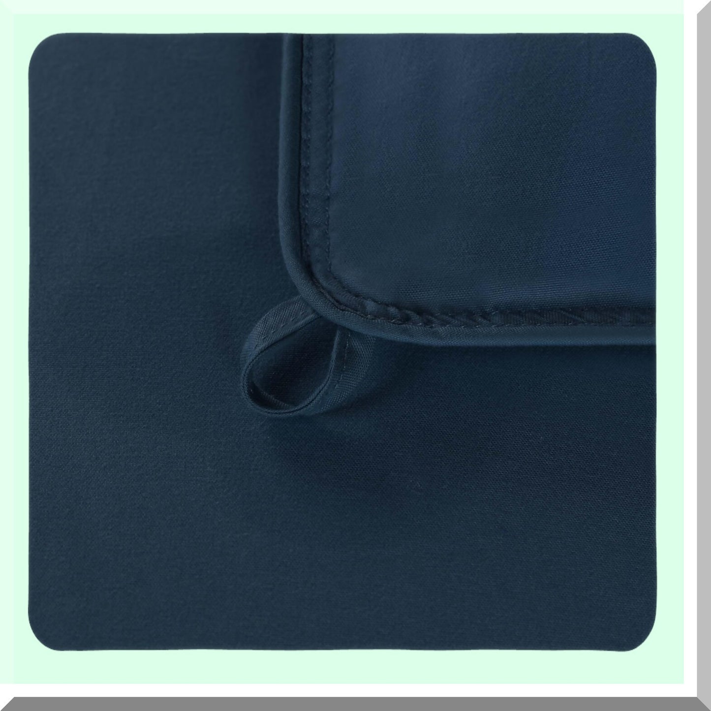 Blue Cloud Comforter - All-Season Reversible Duvet Insert with Plush Box Quilt Design, Lightweight & Cozy Bedding Essential, Decorative & Oversized, 4 Corner Loops for Easy Use