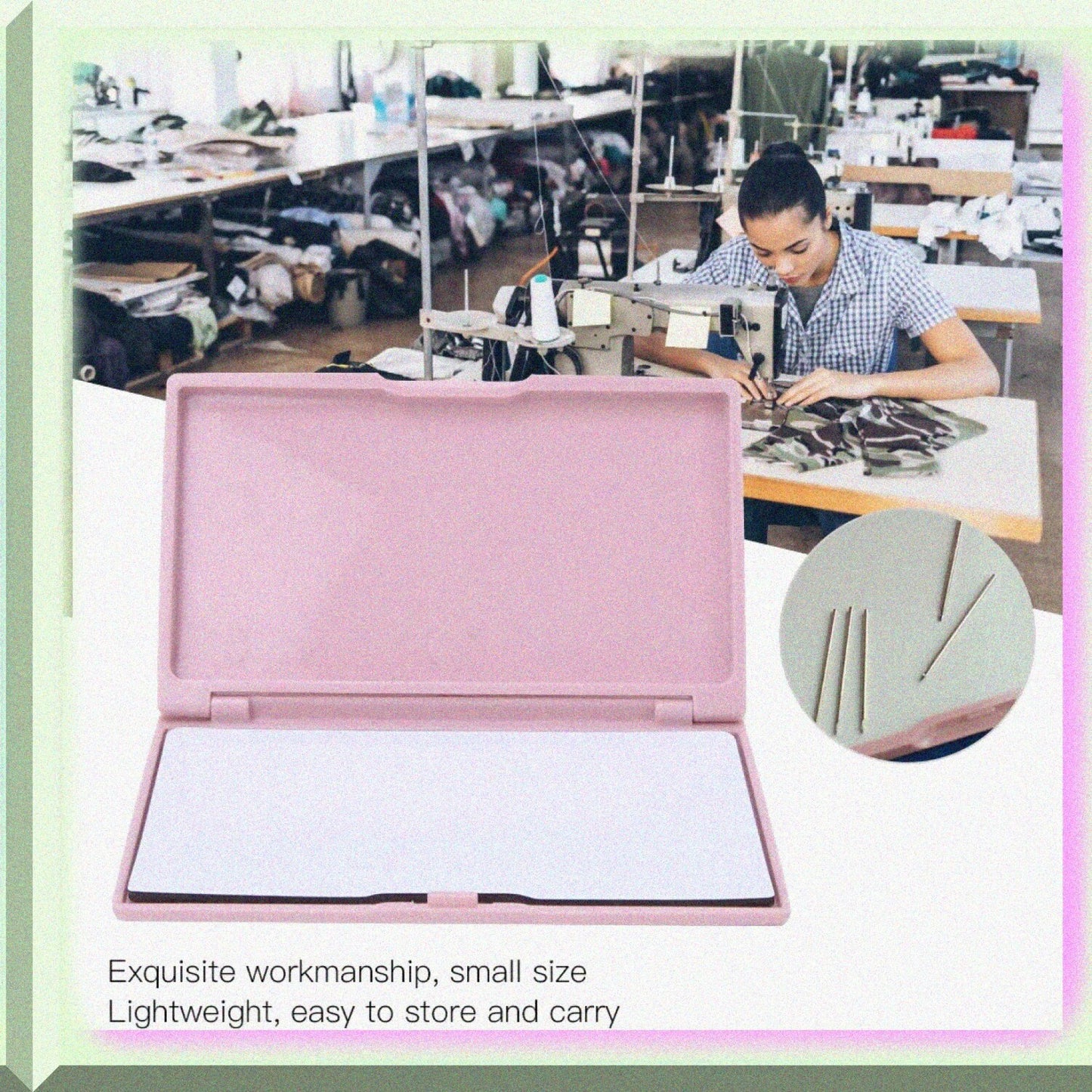 Magnetic Needle Storage Case 4.33x2.56 inches