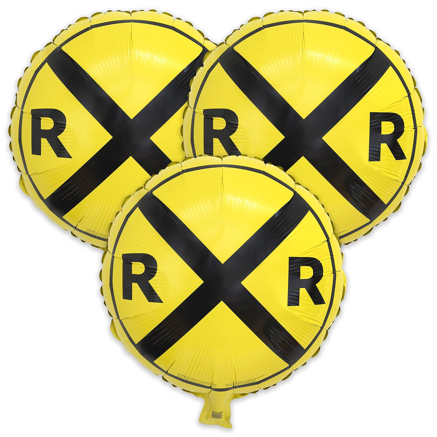 Railroad Themed Party Balloons for Kids and Events