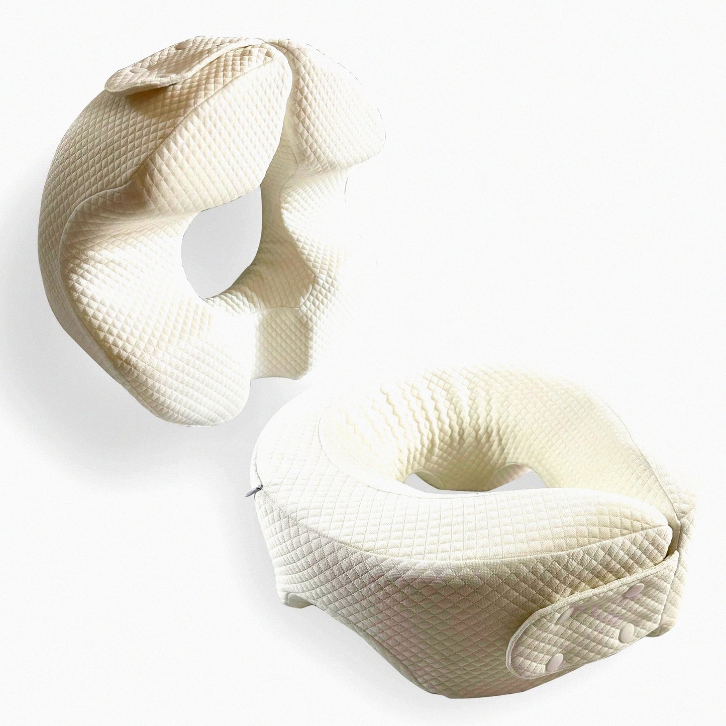 ProneRest Adjustable Headrest Pillow - Comfortable Stomach Sleeper Pillow for Contoured Post-Surgery Support. Breathe Easy with this Firm Version!