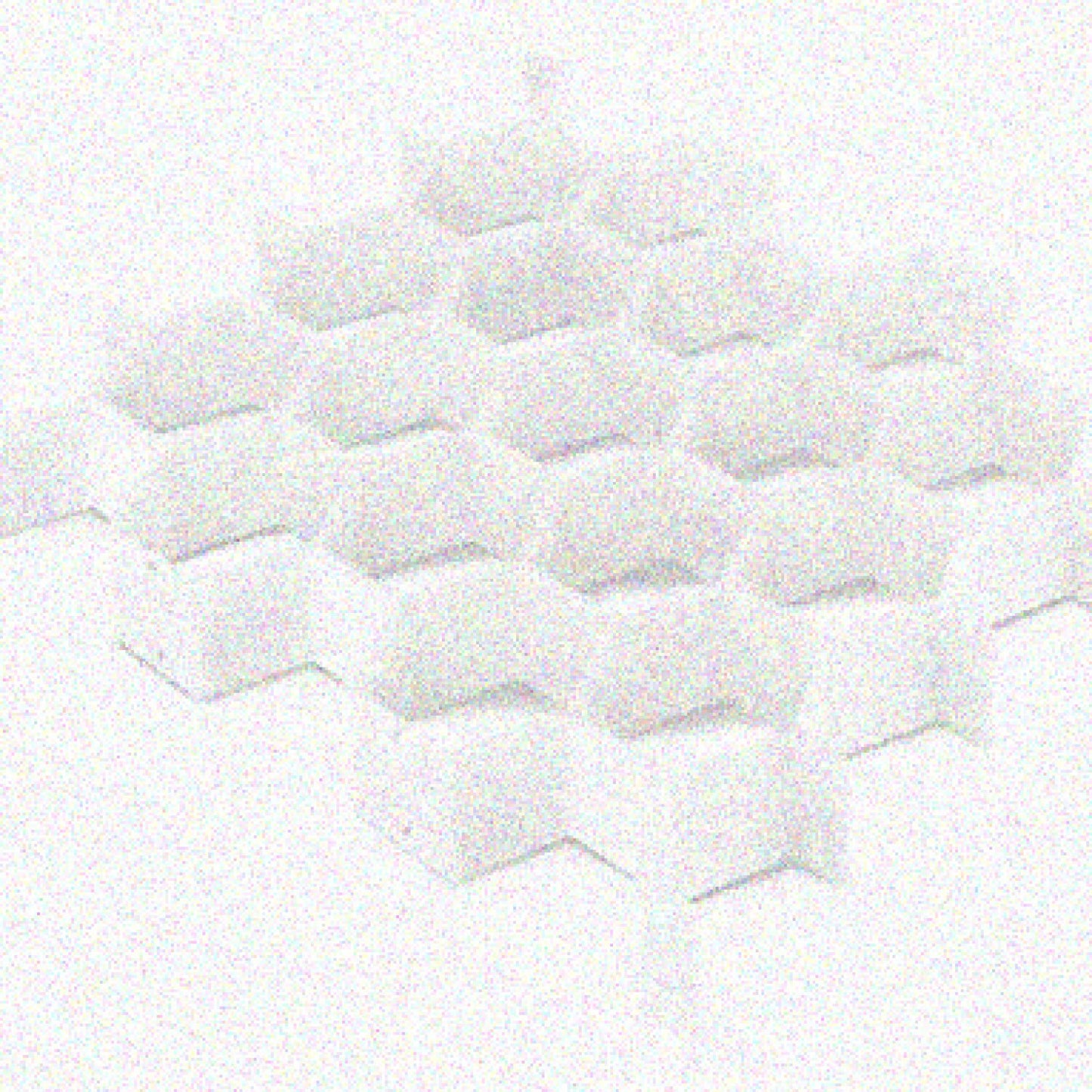 Honeycomb Drawer Organizer White 13 Inches