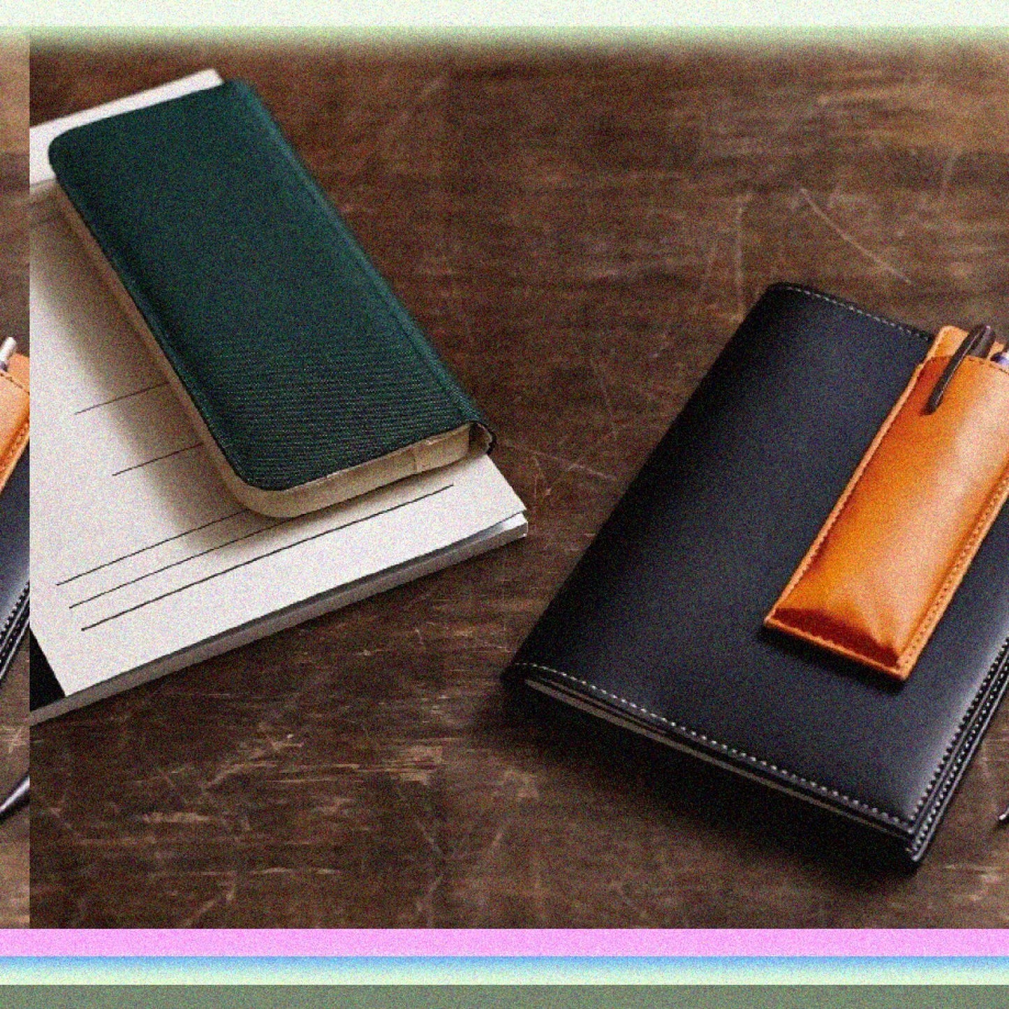 Pen Case Slim Black Clip-On
