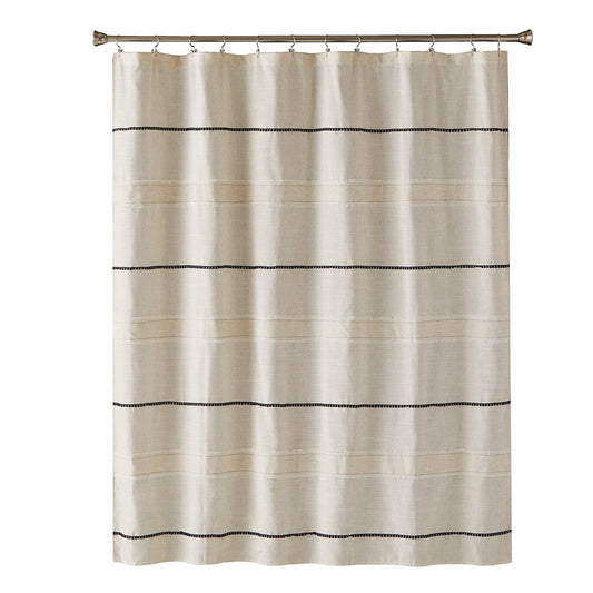 Linen Shower Curtain 70" x 72" Neutral