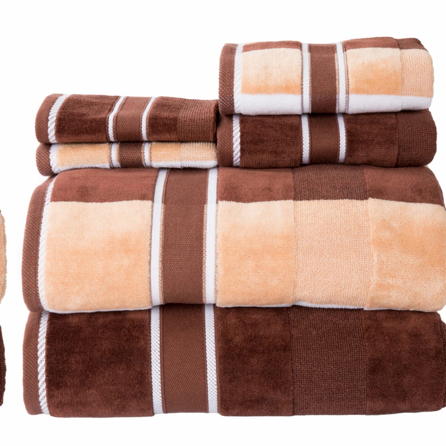 6-Piece Cotton Bathroom Towel Set