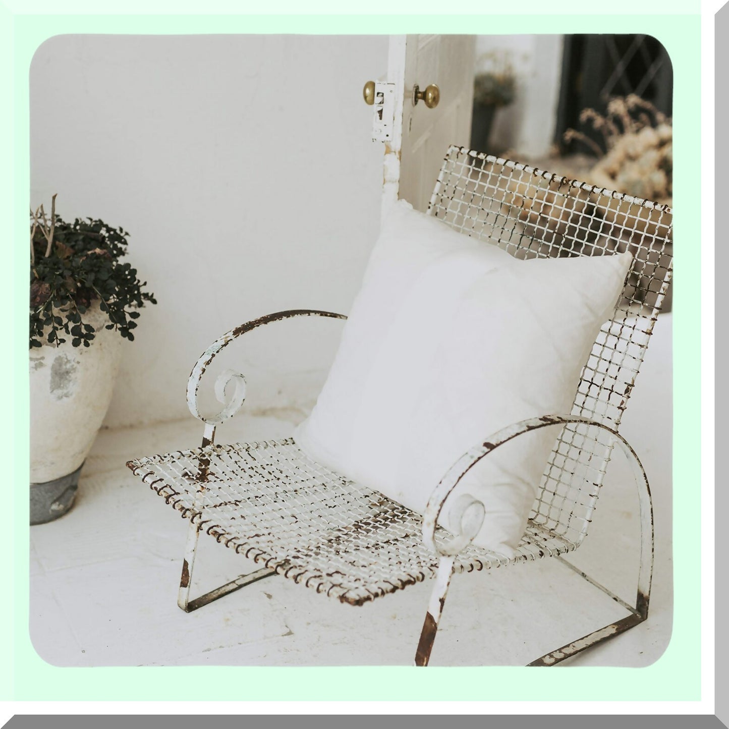 Hypoallergenic Square Pillow Inserts - Set of 4 Soft Down Alternative Polyester Cushion Stuffers with Cotton Cover - White 12x12 - Decorative Sham