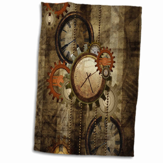 3D Rose Noble Design Hand Towel 15"x22" Multicolor