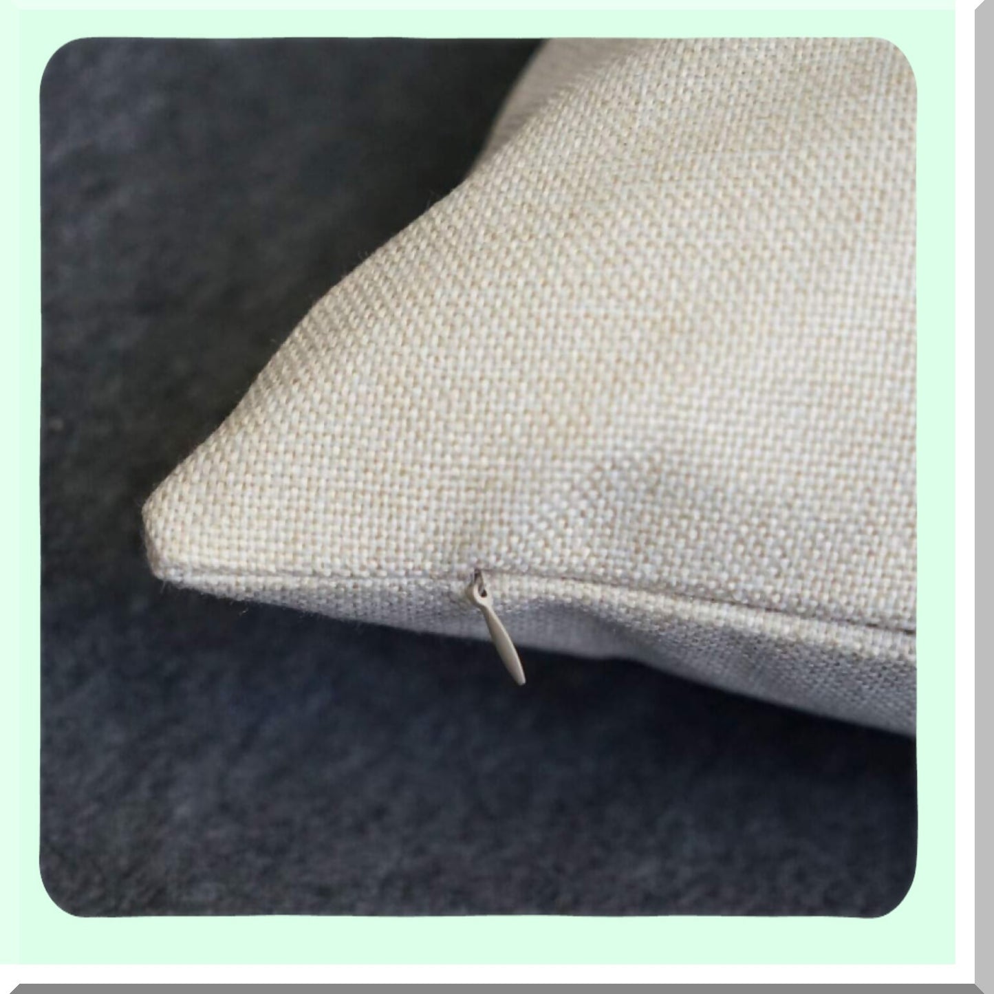 Kitty Glitter Cotton Linen Throw Pillow - Funny Cat Mom Gift for Women - Black Cat Lover Decor - 18x18 Funny Quote Cat Hair Cushion Cover