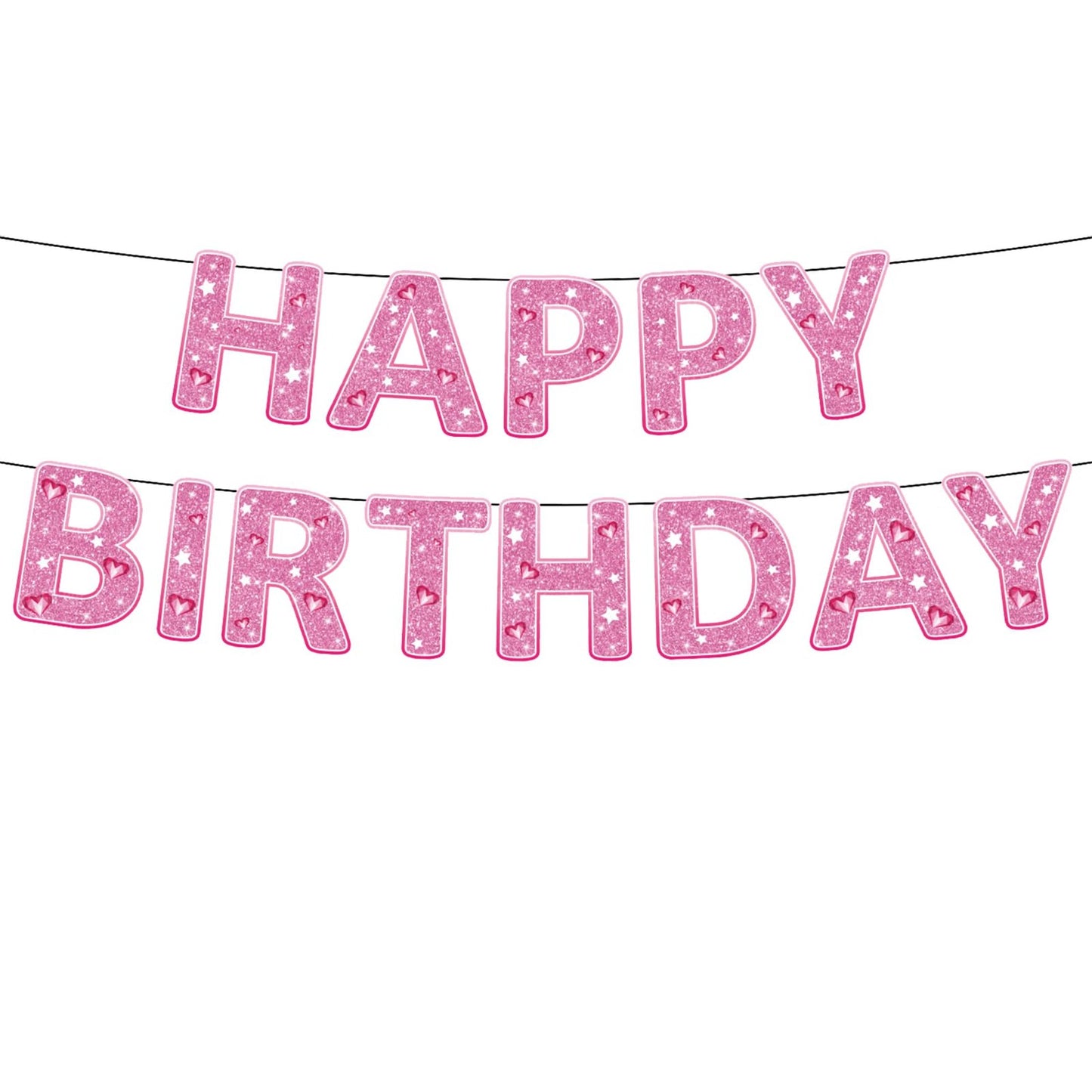 Pink Birthday Decorations for Kids and Teens