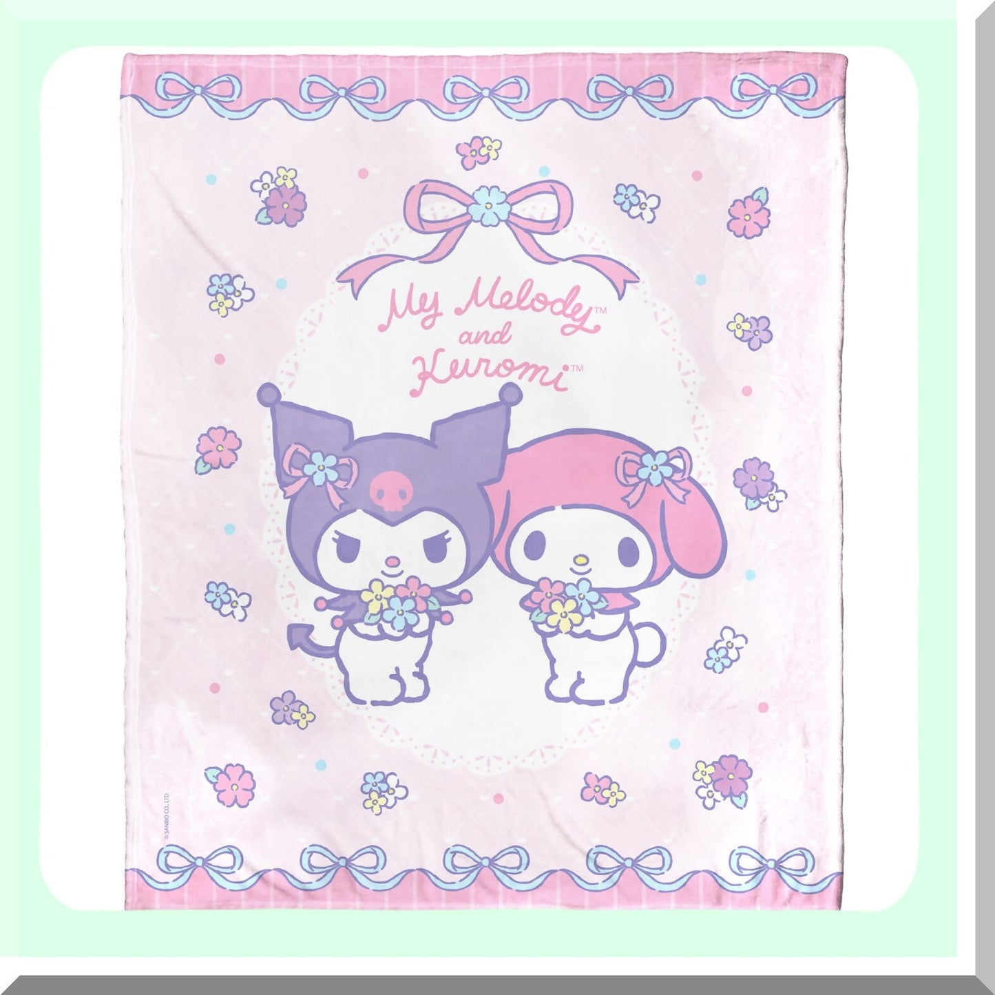 SilkTouch Floral Friends Throw Blanket, 50"x60" - Cozy & Soft"