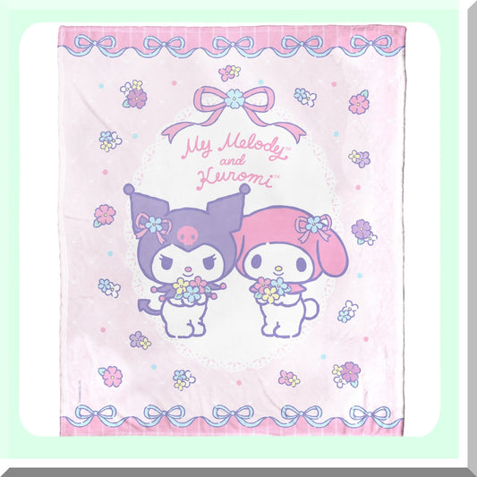 SilkTouch Floral Friends Throw Blanket, 50"x60" - Cozy & Soft"