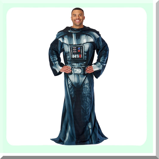 Ultimate Darth Vader Adult Silk Touch Sleeved Blanket, 48" x 71""
