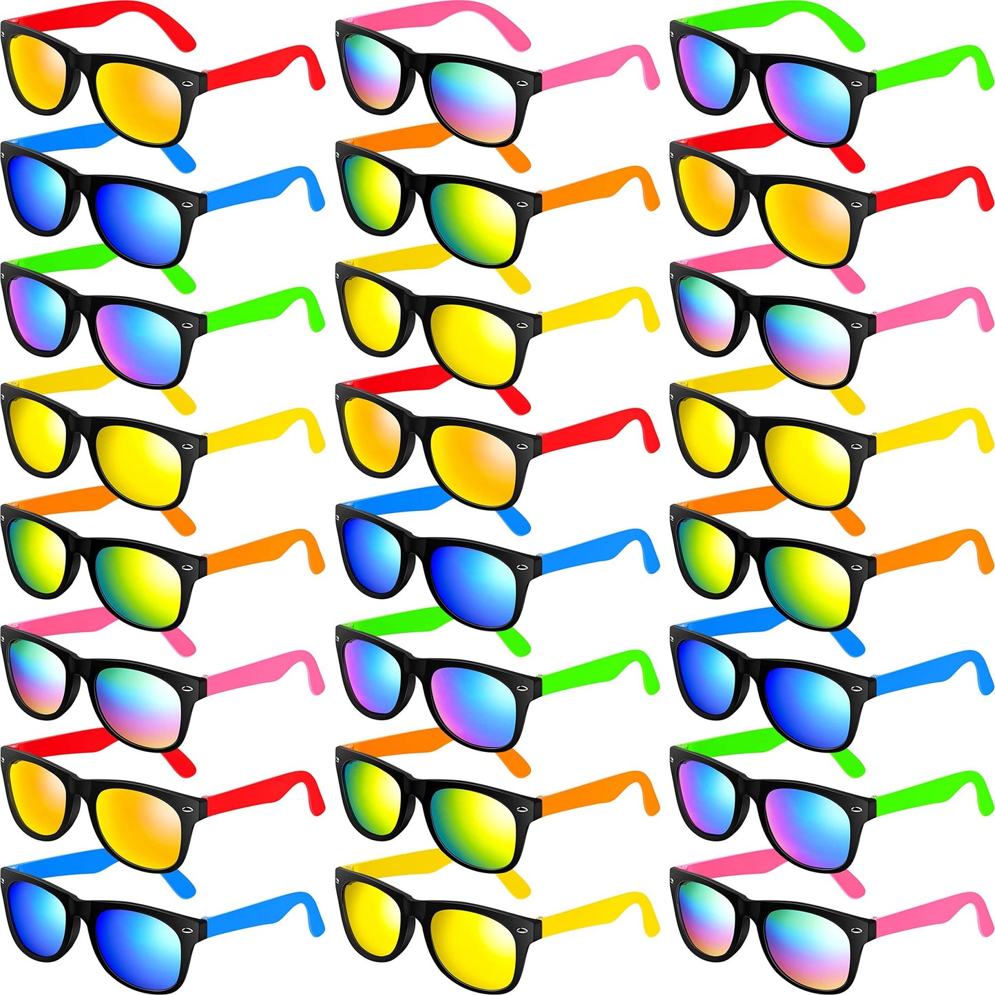 Summer Fun Sungles Pack - Kids Party Favors for Boys and Girls, Pool Toy Goody Bag Fillers, Birthday Party Gifts for Ages 3-6