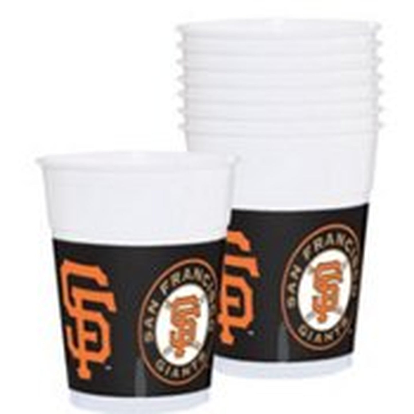 San Francisco Giants 16 Oz. Plastic Cups Pack of 25