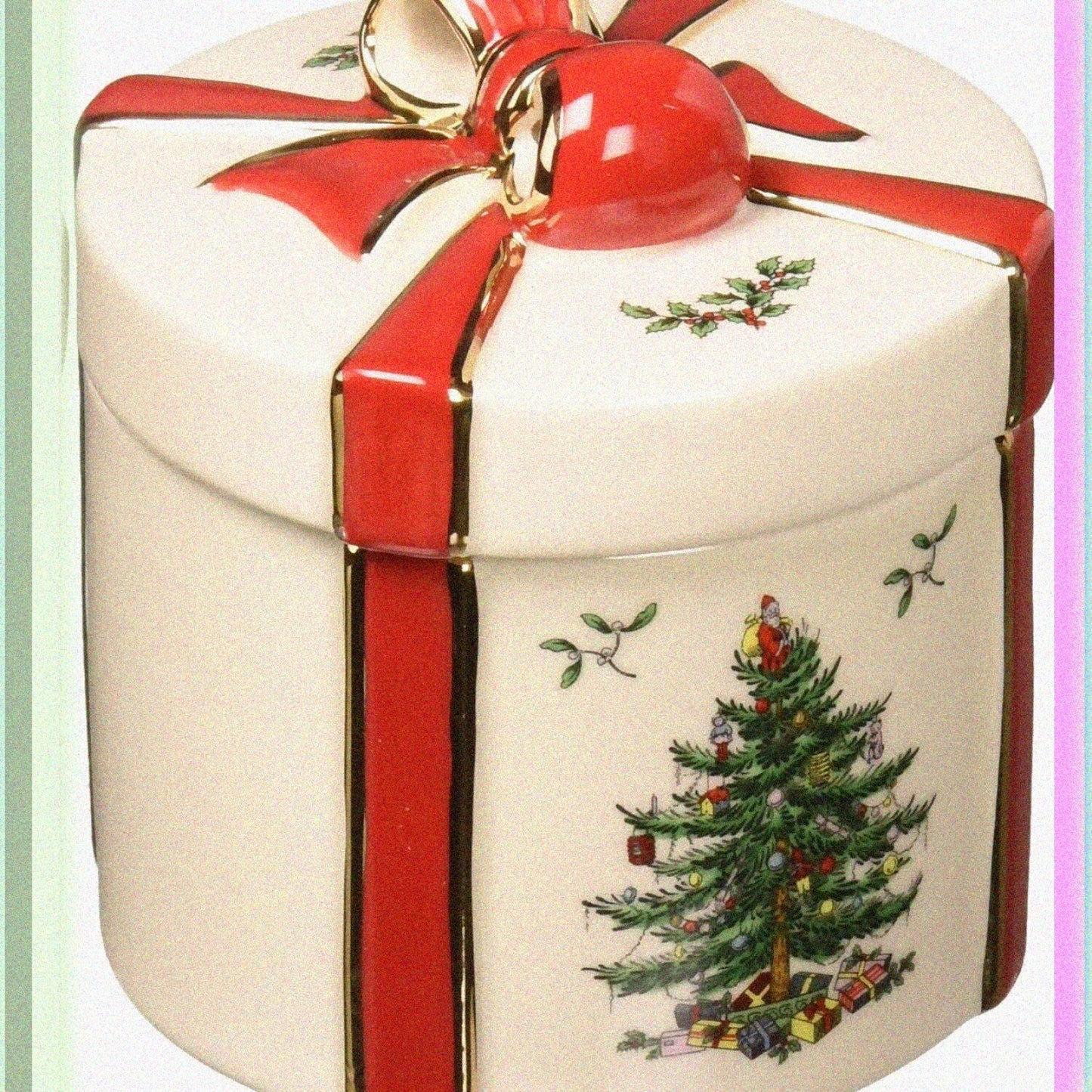 Tree 2 Piece Gift Box Set 4 Inch Earthenware