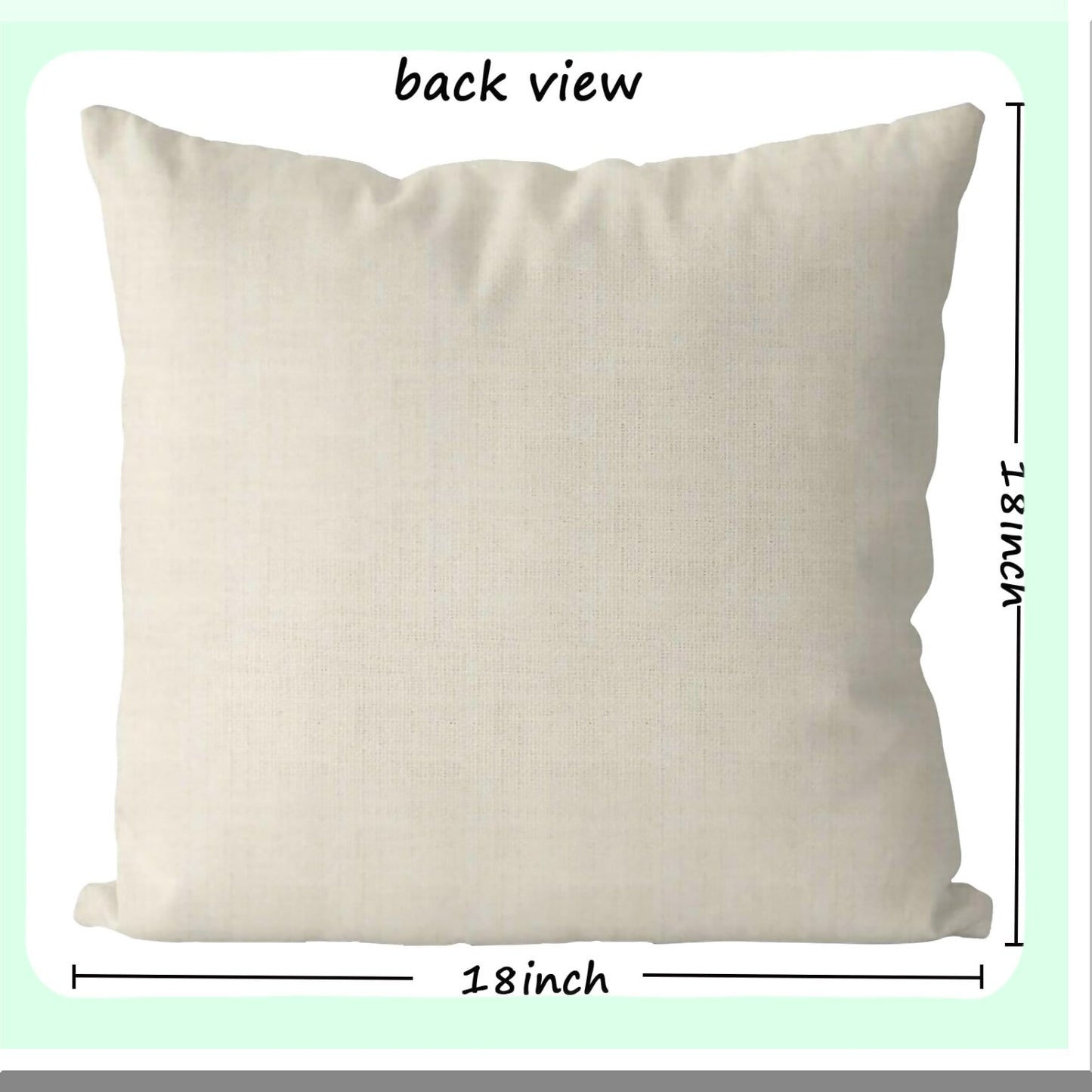 Vintage Gingerbread Red Winter Pillowcase - 18x18 Inch Xmas Throw Pillow Cover for Home Decor - Living Room Sofa Couch Cushion Case