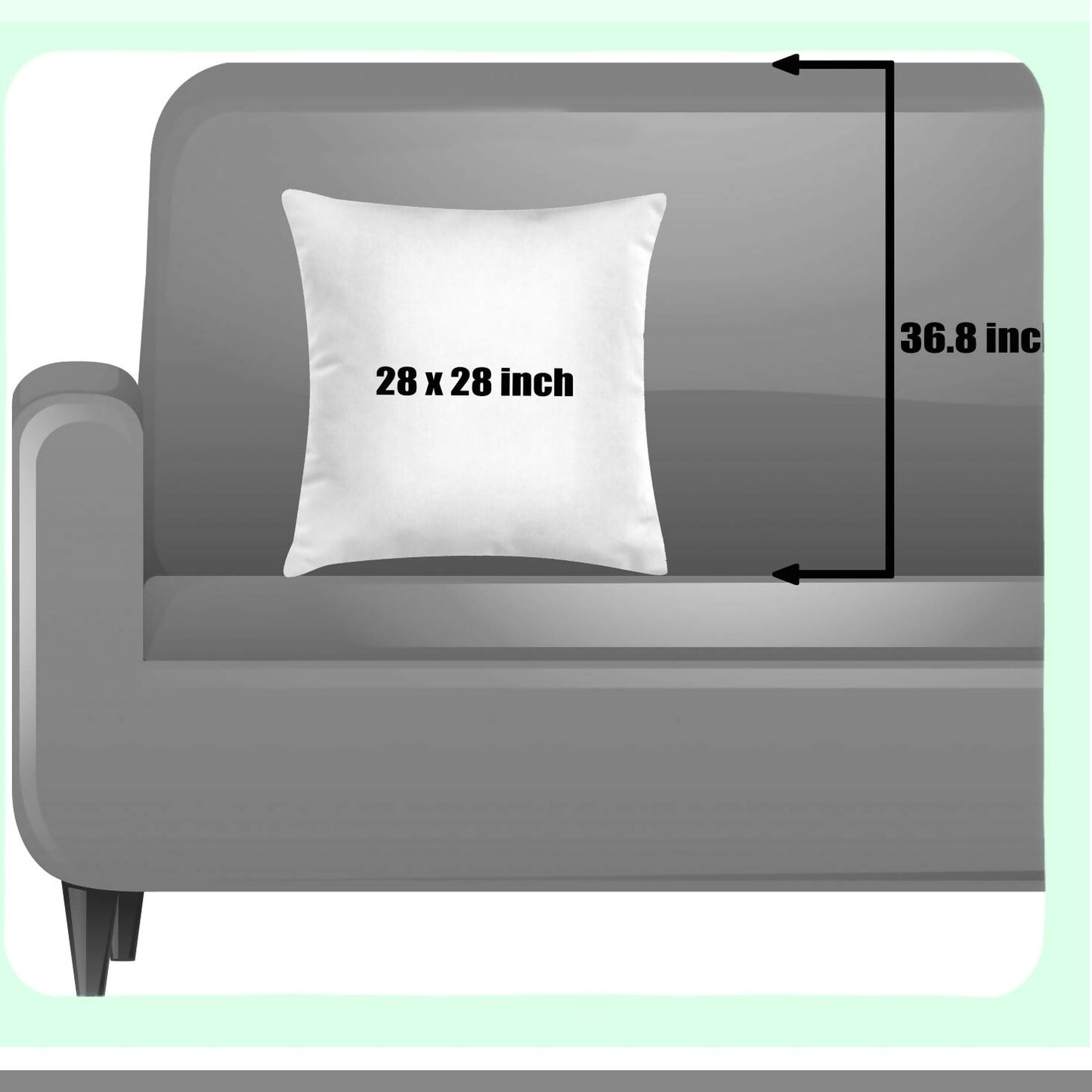 Bohemian Vintage Oriental Cushion Cover - Ethnic Square Pillow Case with Traditional Art Motif in Navy Teal, 28" X 28"