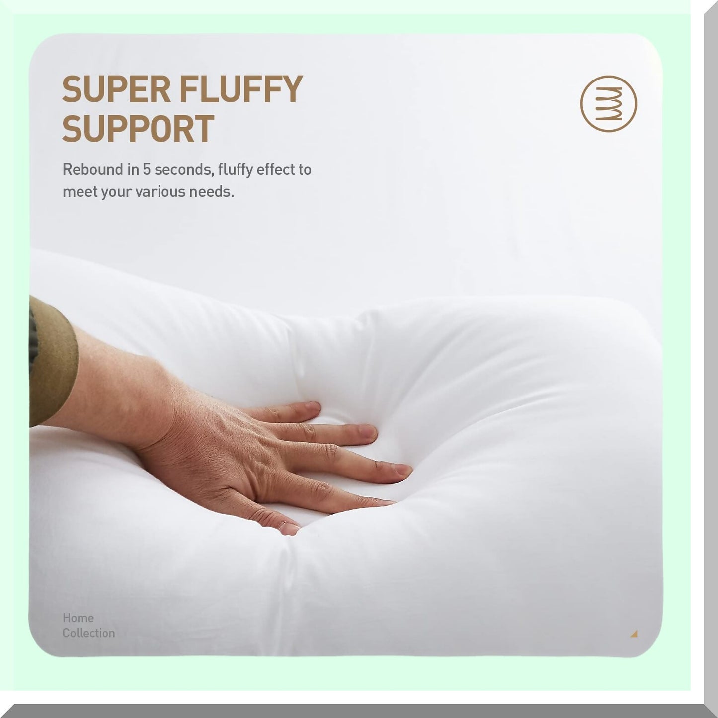 Luxury Square Pillow Inserts - Set of 2, 20x20 Premium Polyester Stuffer, White Throw Pillow Forms - Plush Cushion Fill for Home Decor