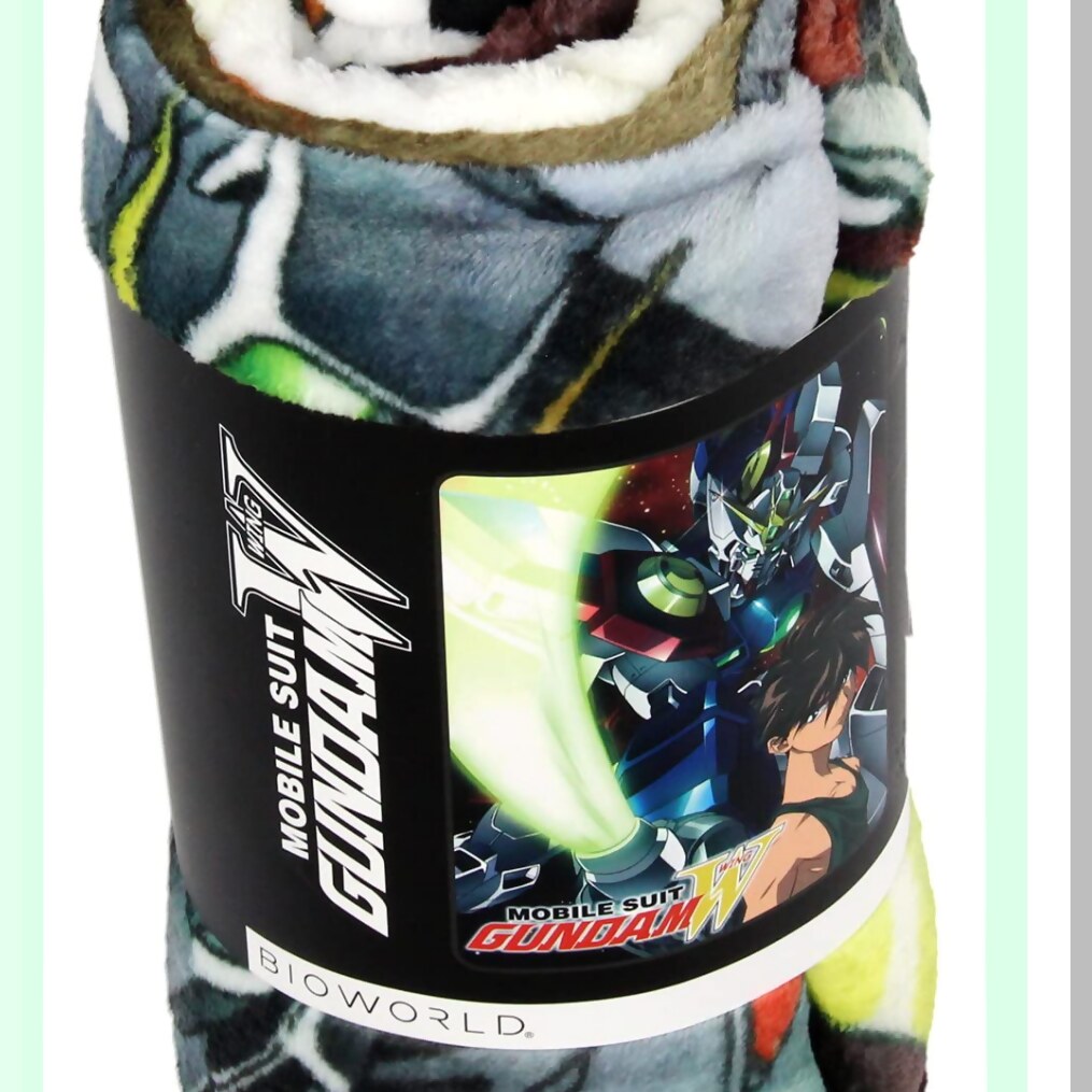 Gundam Wing Shenlong Ultra-Soft Plush Throw Blanket 45" x 60" - Cozy Anime Fleece for Fans