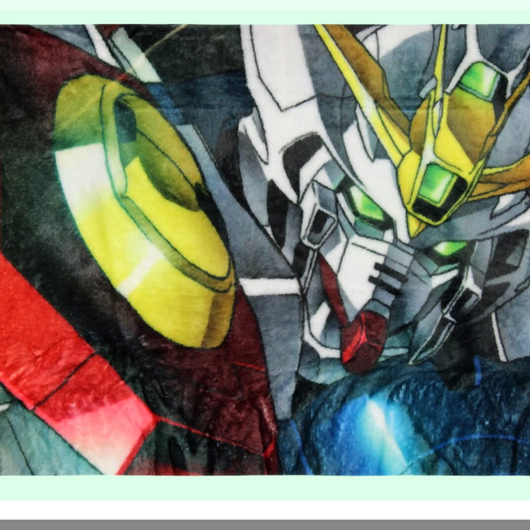 Gundam Wing Shenlong Ultra-Soft Plush Throw Blanket 45" x 60" - Cozy Anime Fleece for Fans