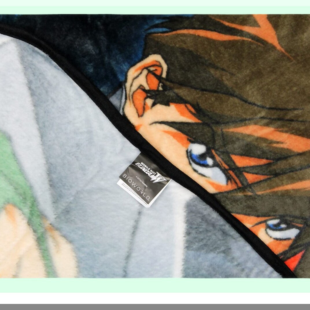 Gundam Wing Shenlong Ultra-Soft Plush Throw Blanket 45" x 60" - Cozy Anime Fleece for Fans