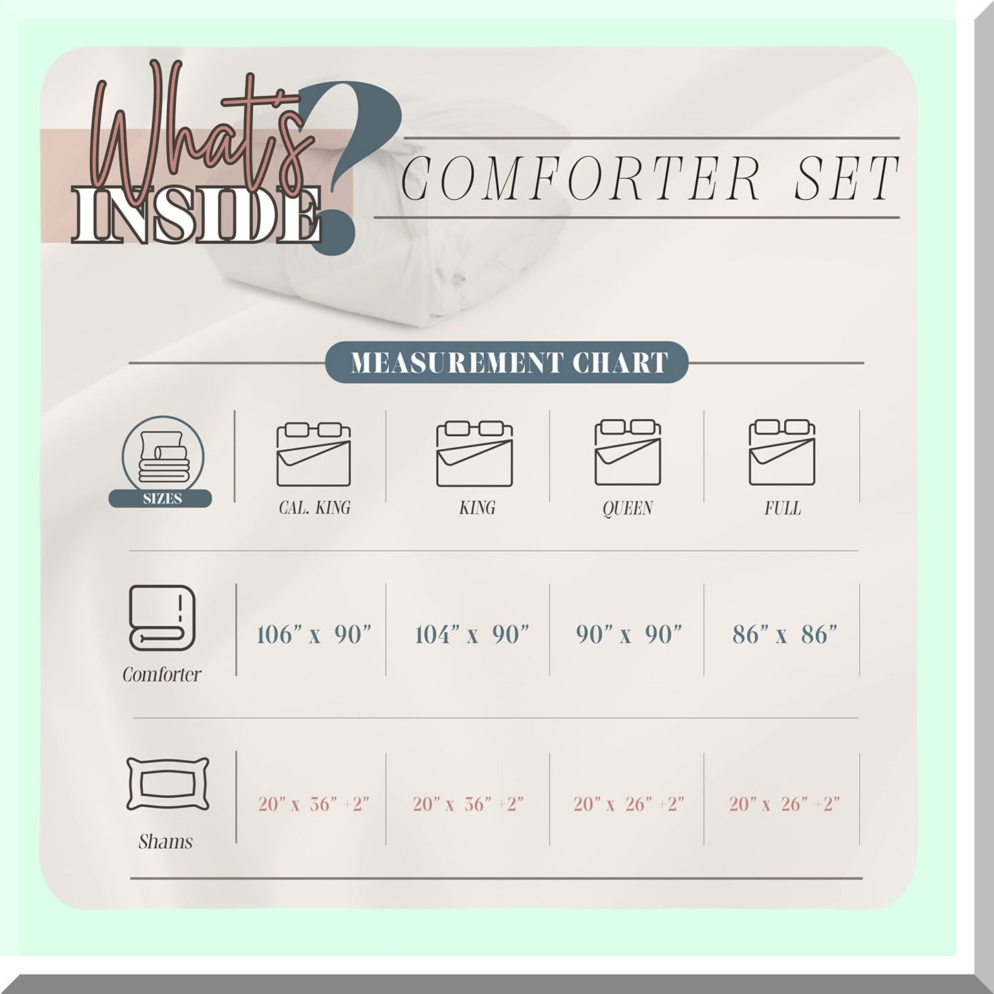 Luxury Stripe Sherpa Comforter Set - Plush Reversible Bedding with Textured Weight for Ultimate Comfort - Royal Navy Bedroom Decor