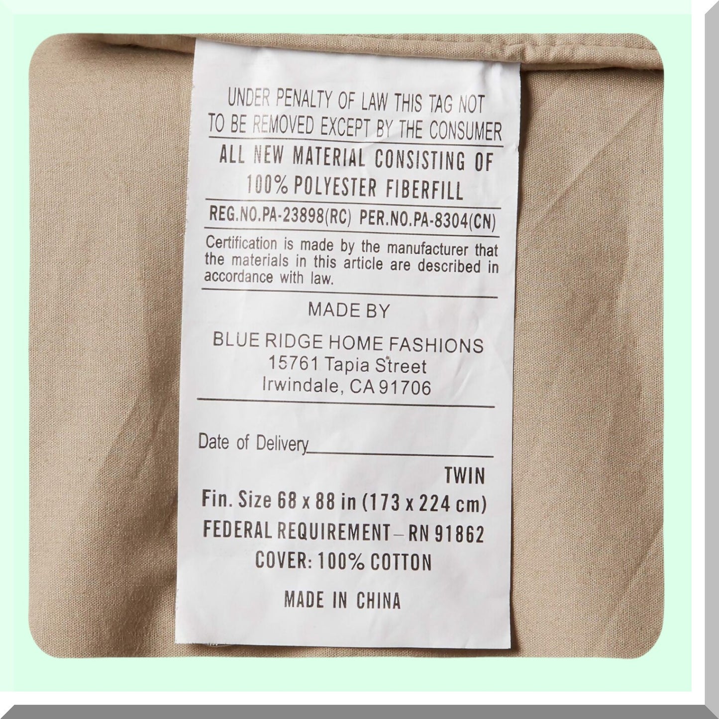 Sand Dunes Dream Comforter - Twin Size, 250 Thread Count, Down Alternative Fill, Soft & Cozy Bedding for All Seasons - Hypoallergenic & Machine Washable