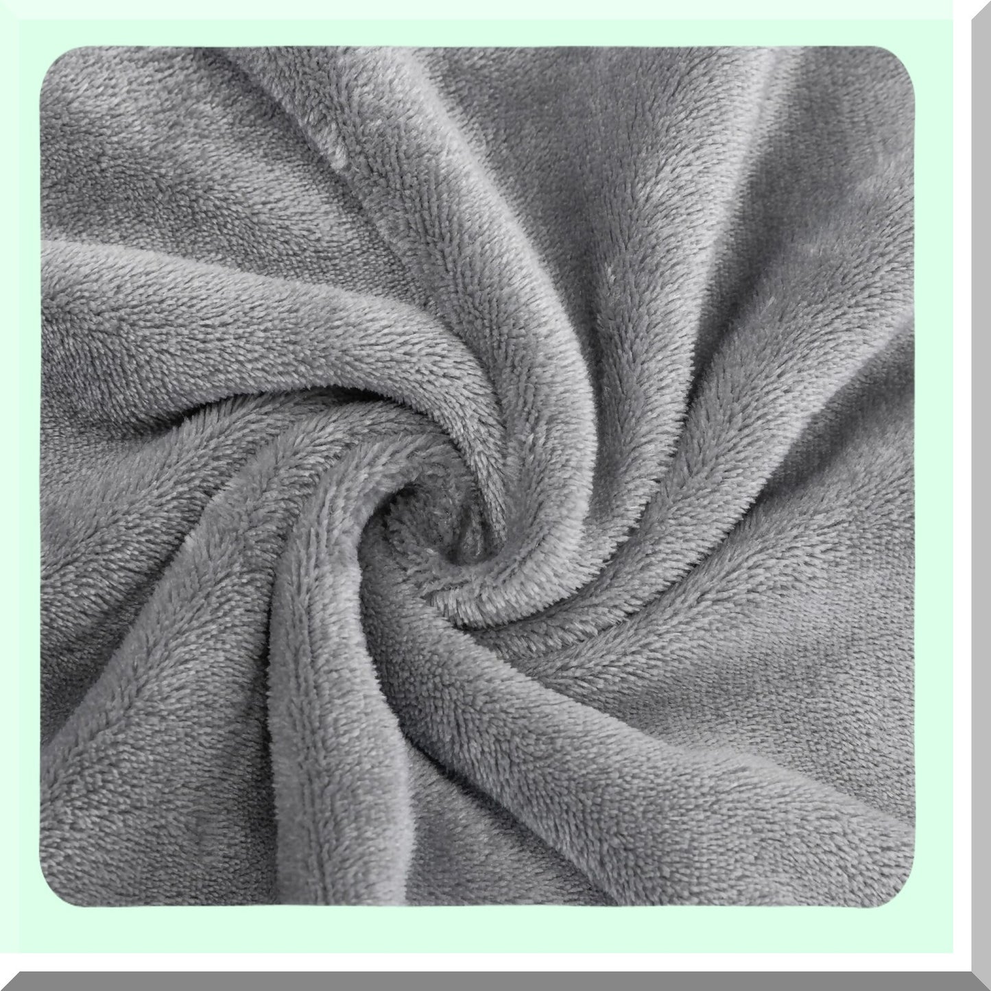 CozyPlush Twin Size Micro Fleece Bedding Set - Extra Soft Velvet Sheets & Pillowcase with Deep Pockets for All Seasons - Grey 3 Piece