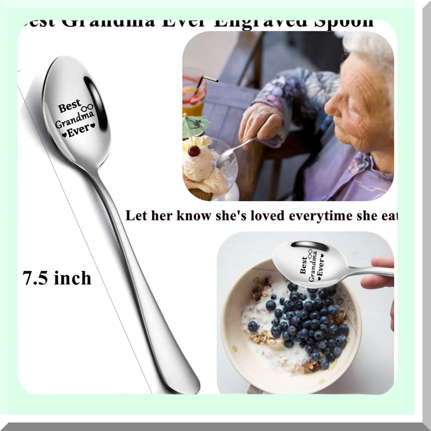 Engraved Family Love Pillow Covers - Set of 2, 18x18 Inch, Birthday & Anniversary Gifts for Grandma, Mom, Gigi, Nana, Mimi - Thanksgiving Special