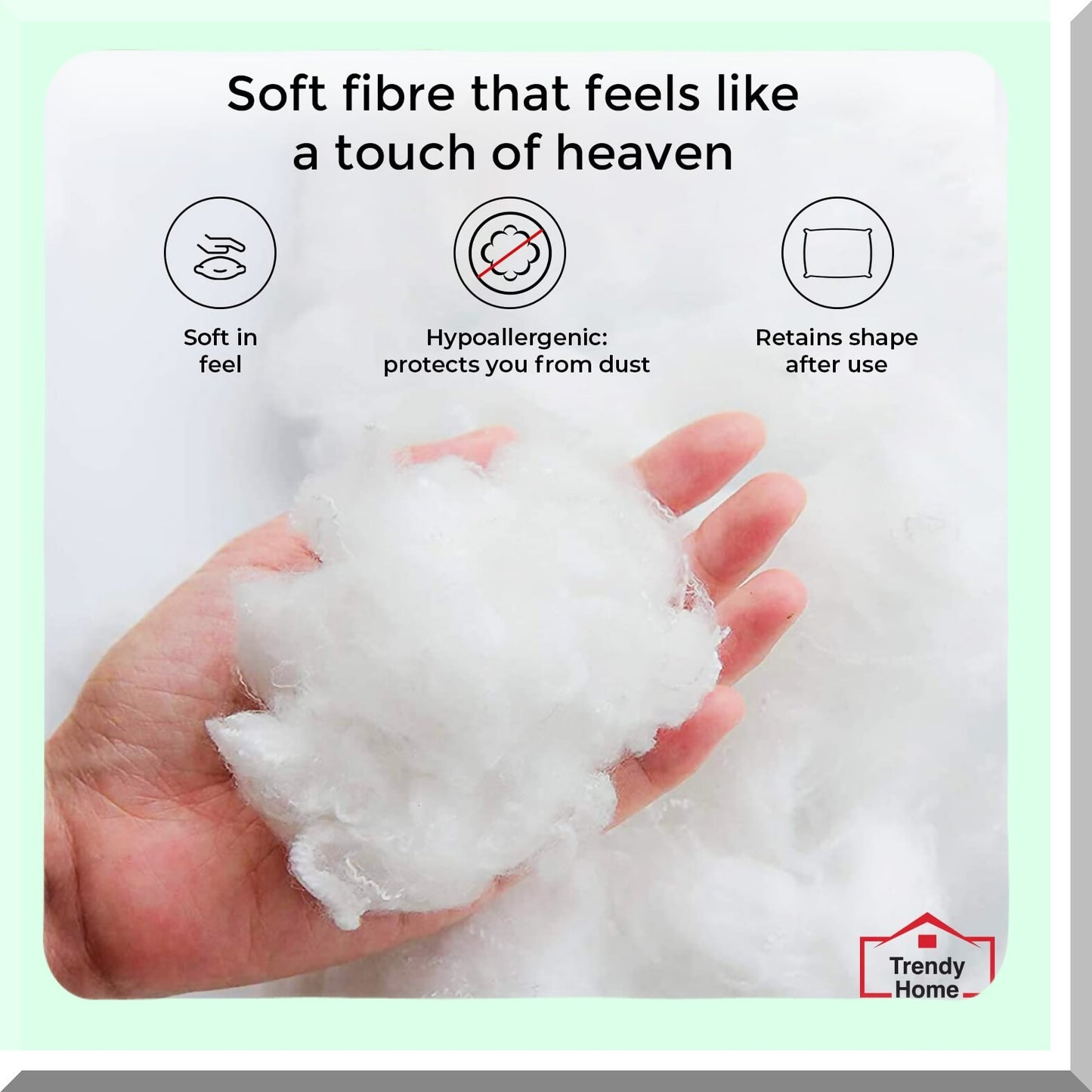 Hypoallergenic Lumbar Support Pillow Insert - 2 Pack, Outdoor Decorative Cushion Sham Stuffer, Non Woven Filler for 12x18 Throw Pillow