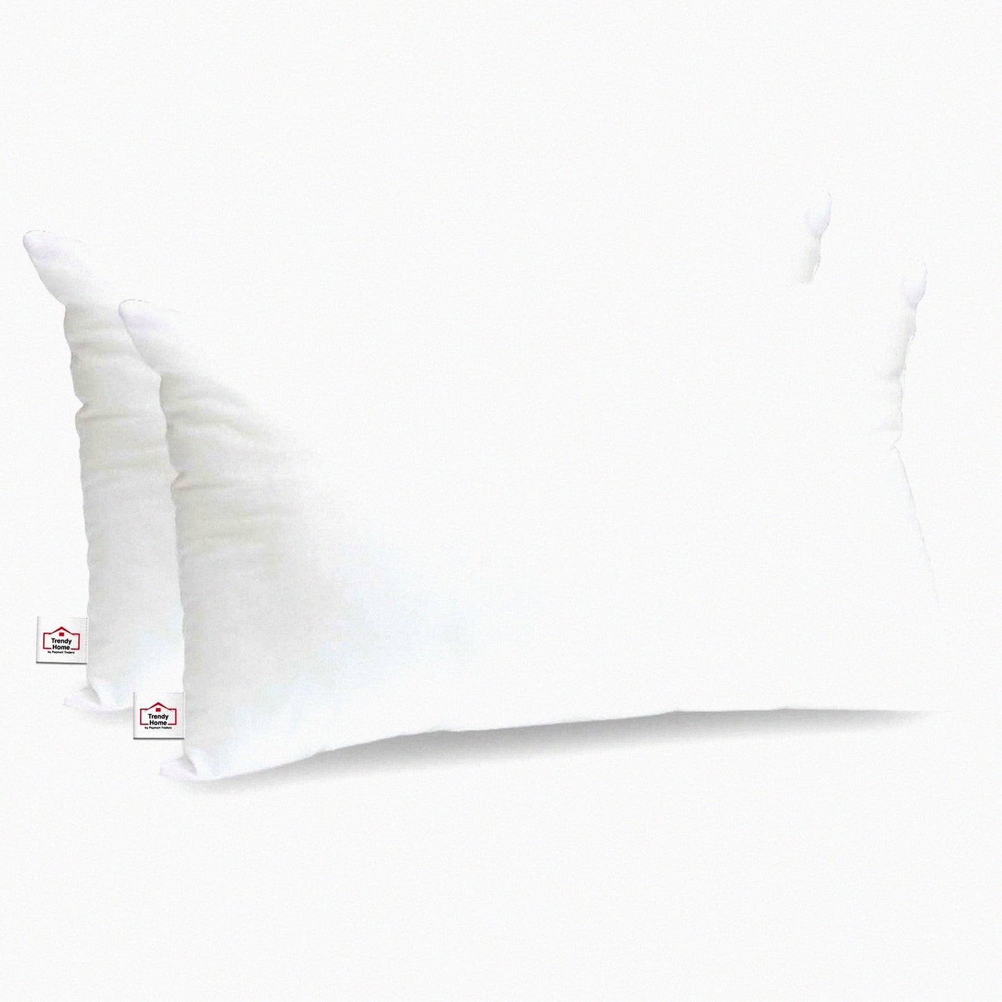 Hypoallergenic Lumbar Support Pillow Insert - 2 Pack, Outdoor Decorative Cushion Sham Stuffer, Non Woven Filler for 12x18 Throw Pillow