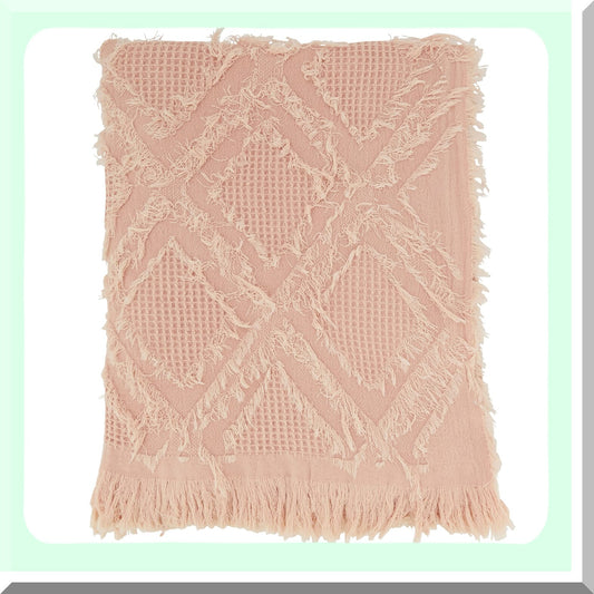 CozyWaffle Luxe Throw Blanket