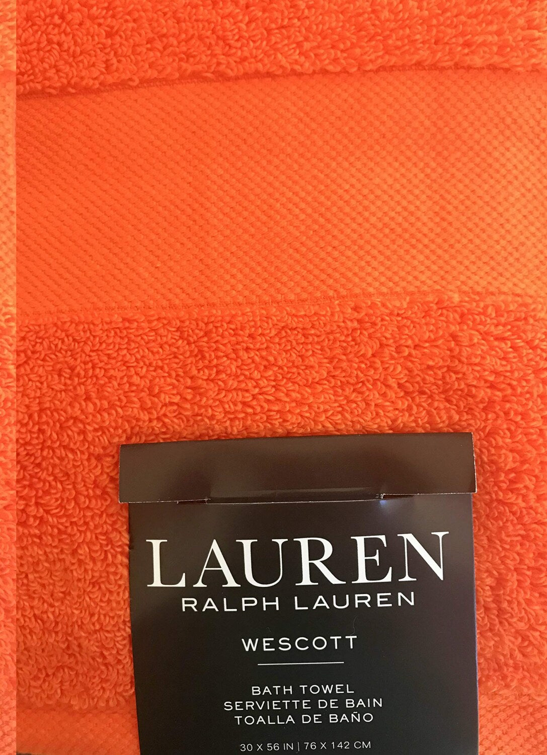 Bath Towel Summer Orange