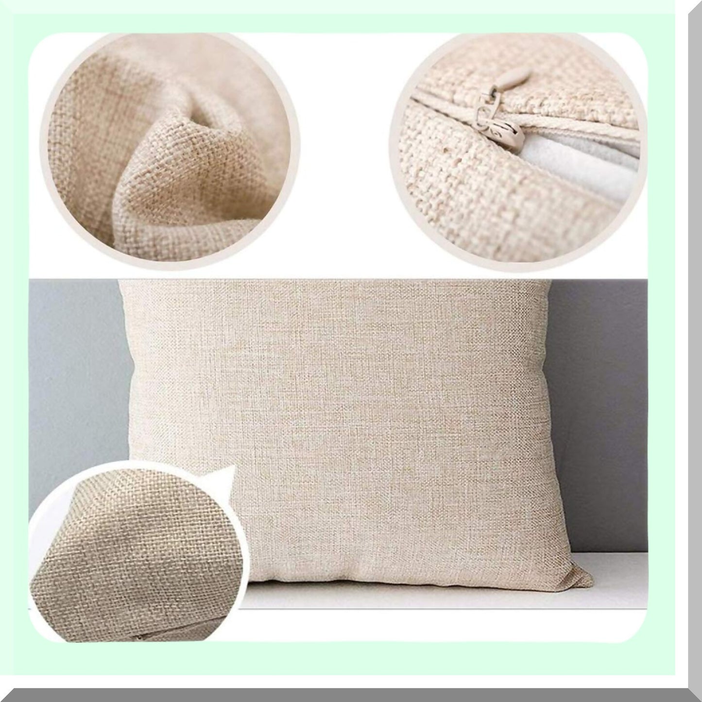 Sunflower Ladybugs Farmhouse Pillow Covers - Decorative Throw Cases for Kids Room Sofa, Outdoor Indoor Square Cushion 20x20 inch Home Decor