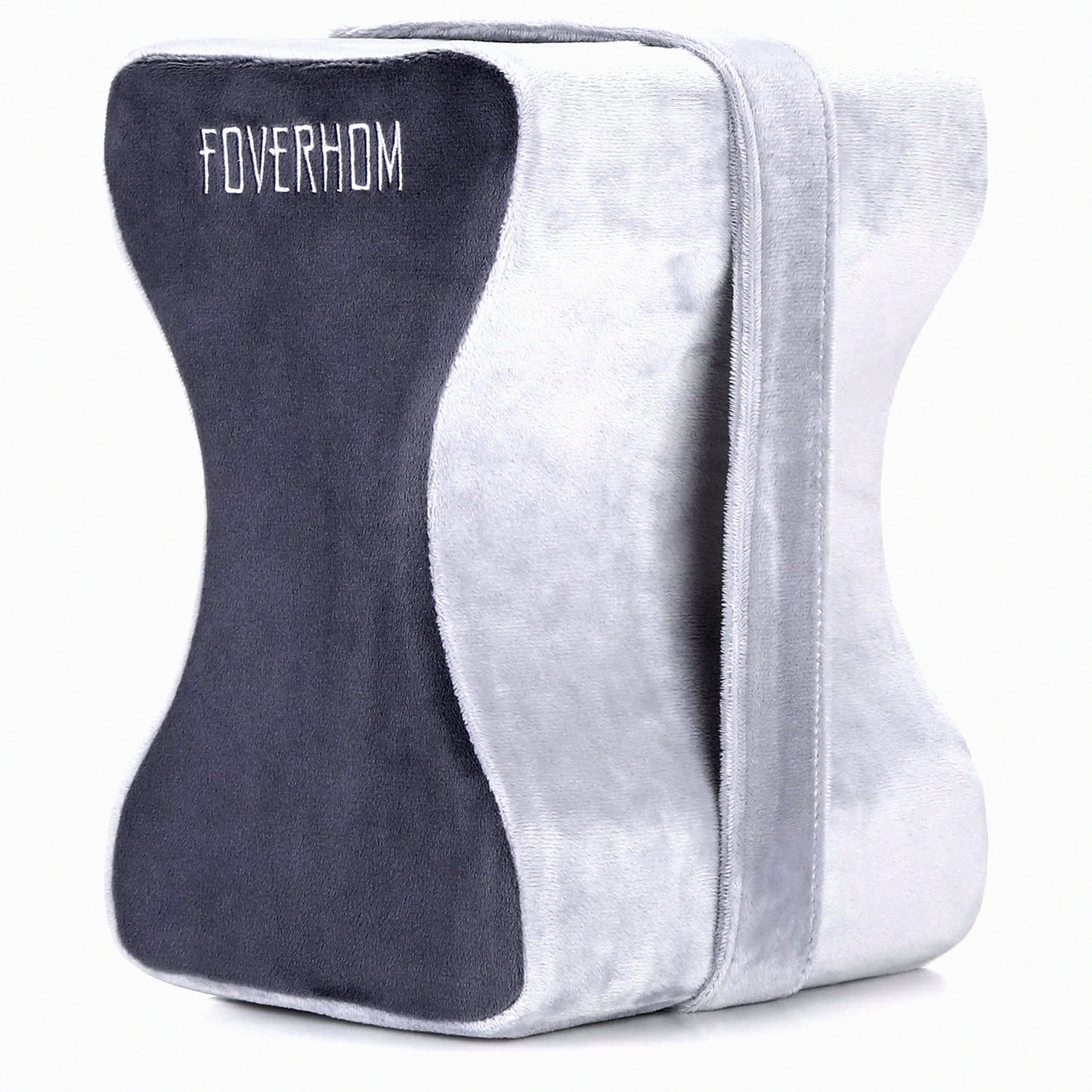 OrthoRelief Memory Foam Knee Pillow - Sciatica & Back Pain Relief for Pregnancy, Leg & Hip Pain - Orthopedic Leg Pillow for Comfort & Support