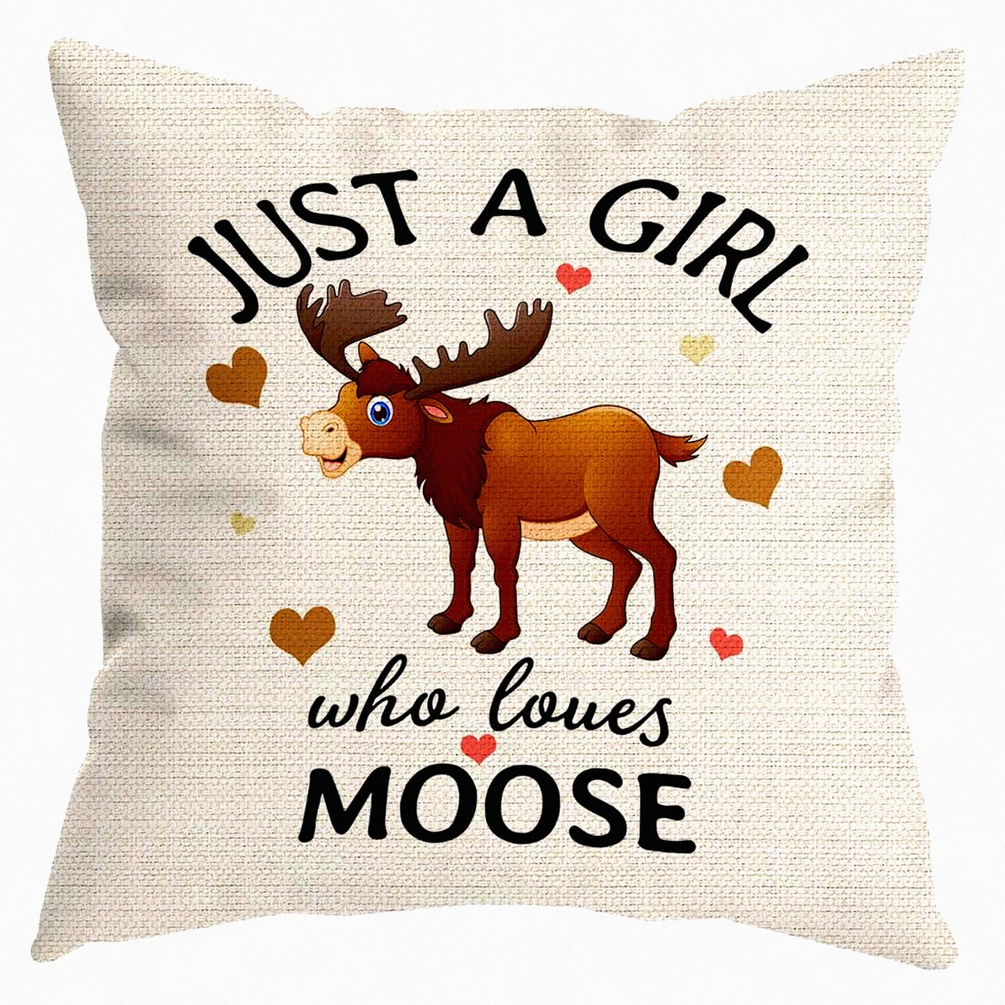 Moose Magic Pillow Covers - 18x18 Decorations for Couch - Perfect Moose Lover Gifts - Cozy Moose Decor for Home - Moose Pillow Case