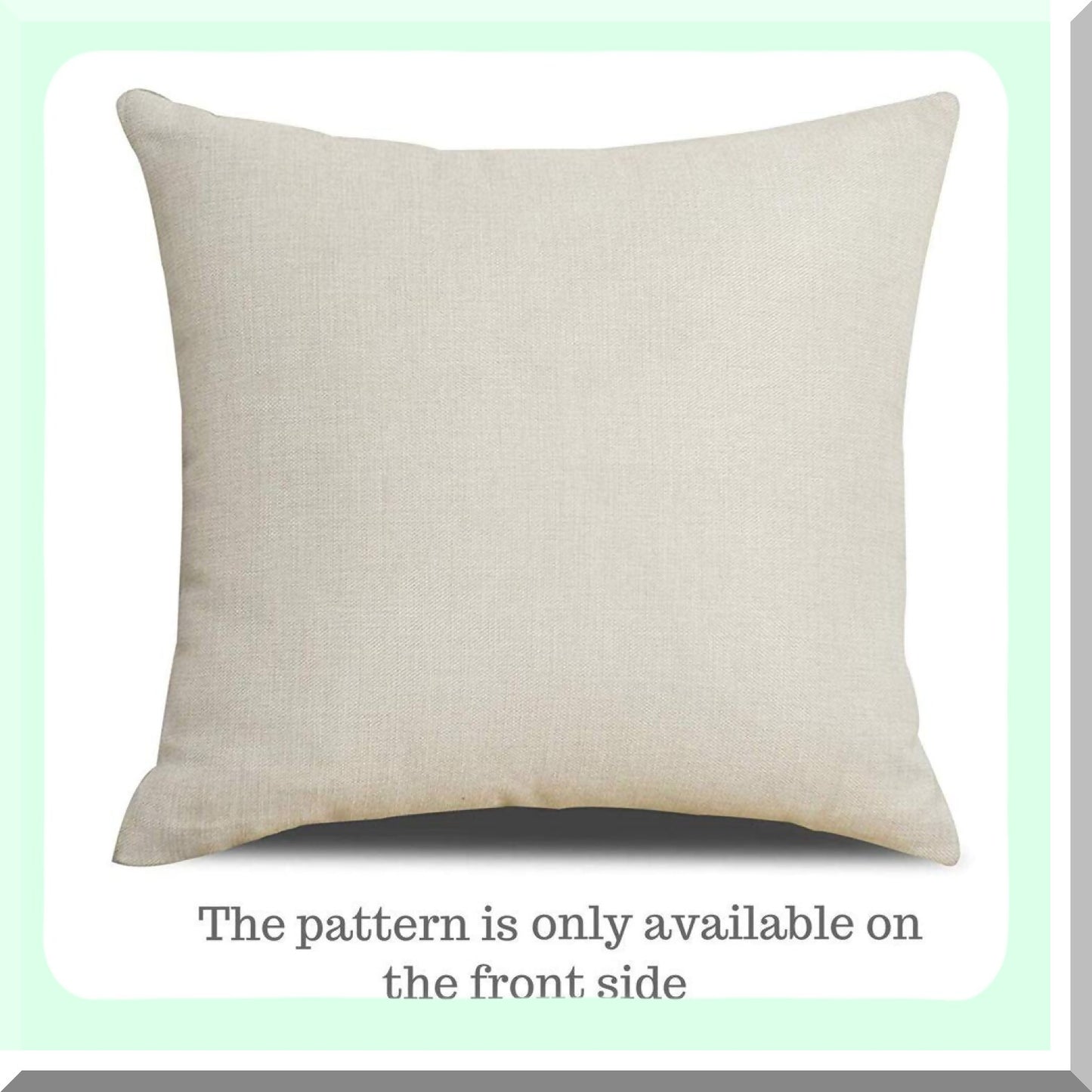 Kitty Cat Cotton Linen Throw Pillow Covers - Set of 4 Animal Pillow Cases for Couch Bed Sofa Patio Car, 18" x 18" Cushion Cover