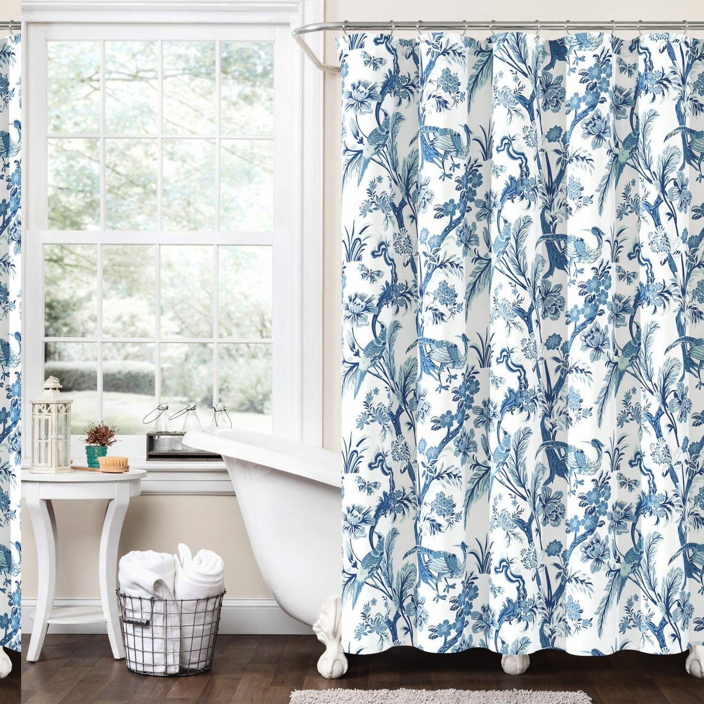 Dolores Shower Curtain 72" x 72" Blue