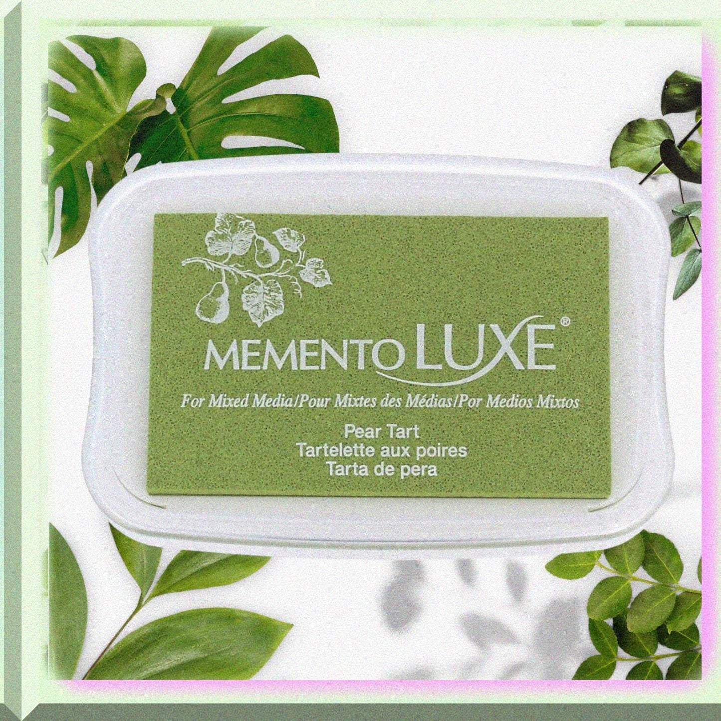 Memento Luxe Mixed Media Inkpad Pear Tart