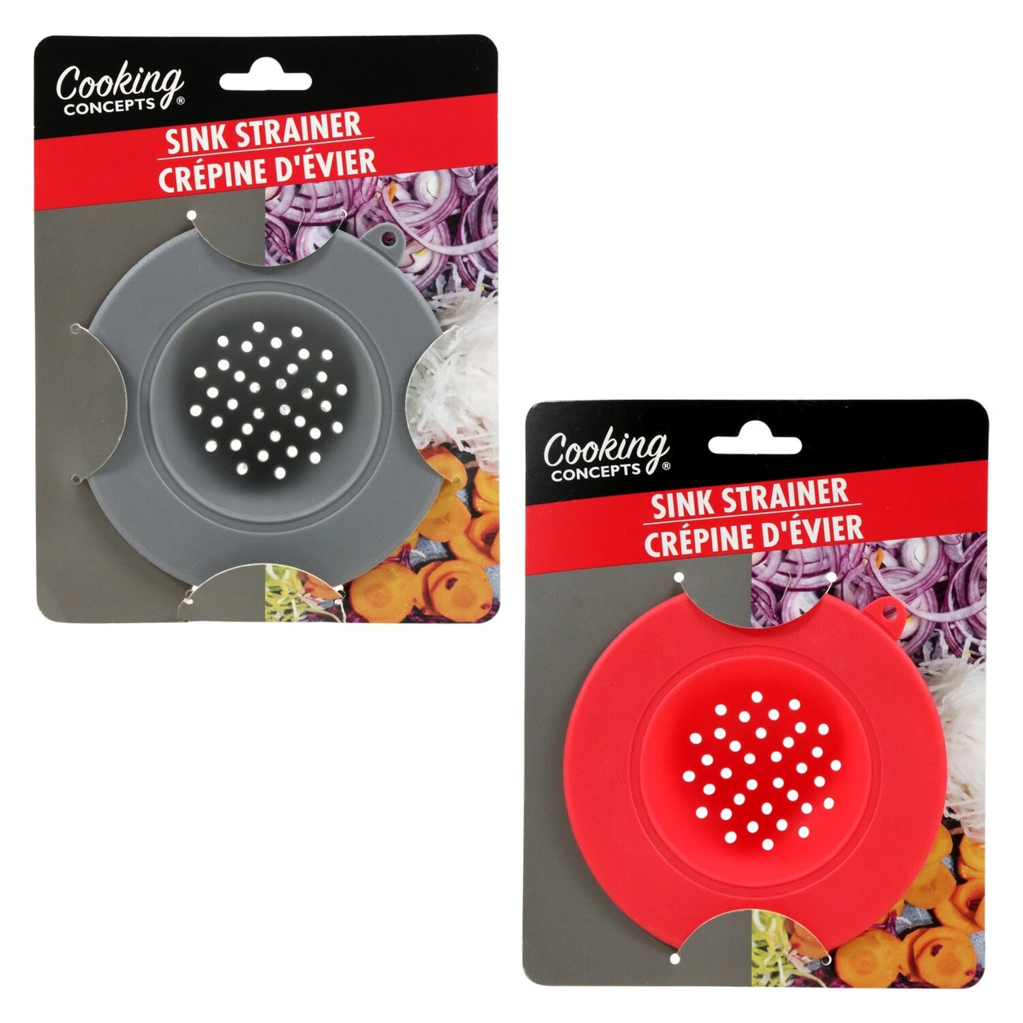 Cooking Concepts Soft Touch Sink Strainers (Pack of 24)