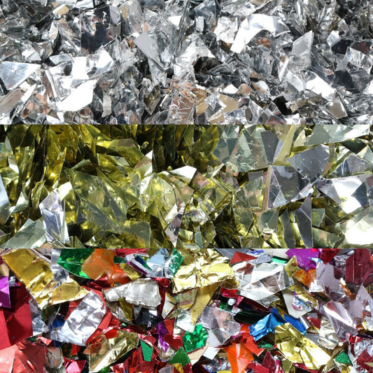 Colored Metallic Confetti, 2-oz. Bags (Pack of 36)