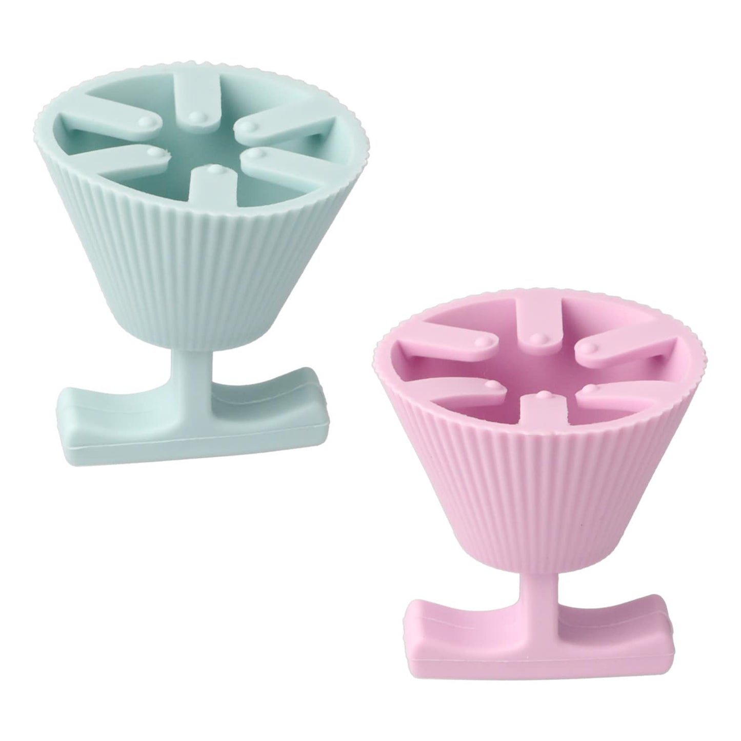 Sassy+Chic Silicone Nail Polish Holders, 1.875x2.25 in. (Pack of 18)