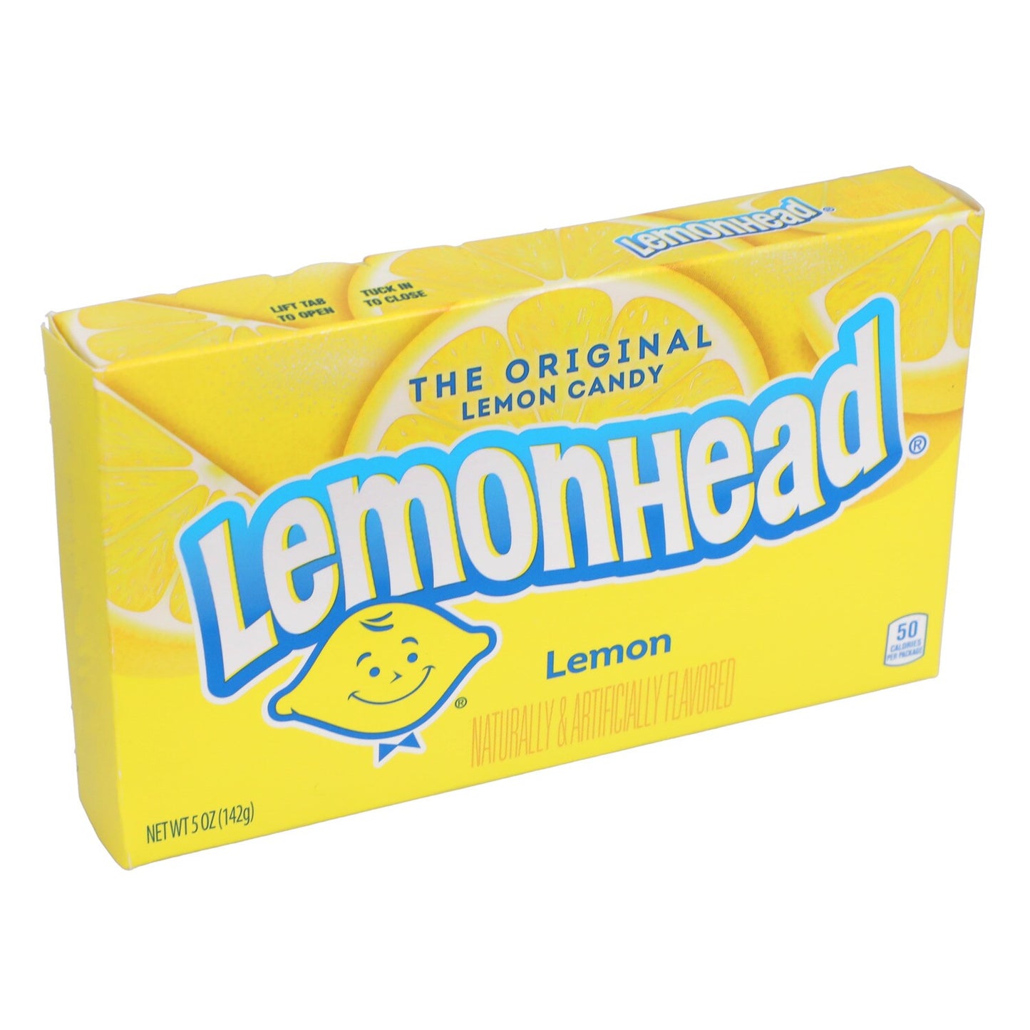 The Original Lemonhead Lemon Candy Theater Boxes, 5 oz. (Pack of 12)