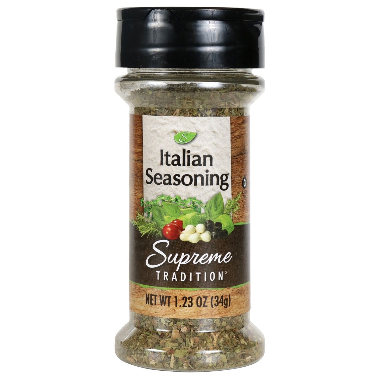 Supreme Tradition Italian Seasoning, 1.23 oz. (Pack of 12)