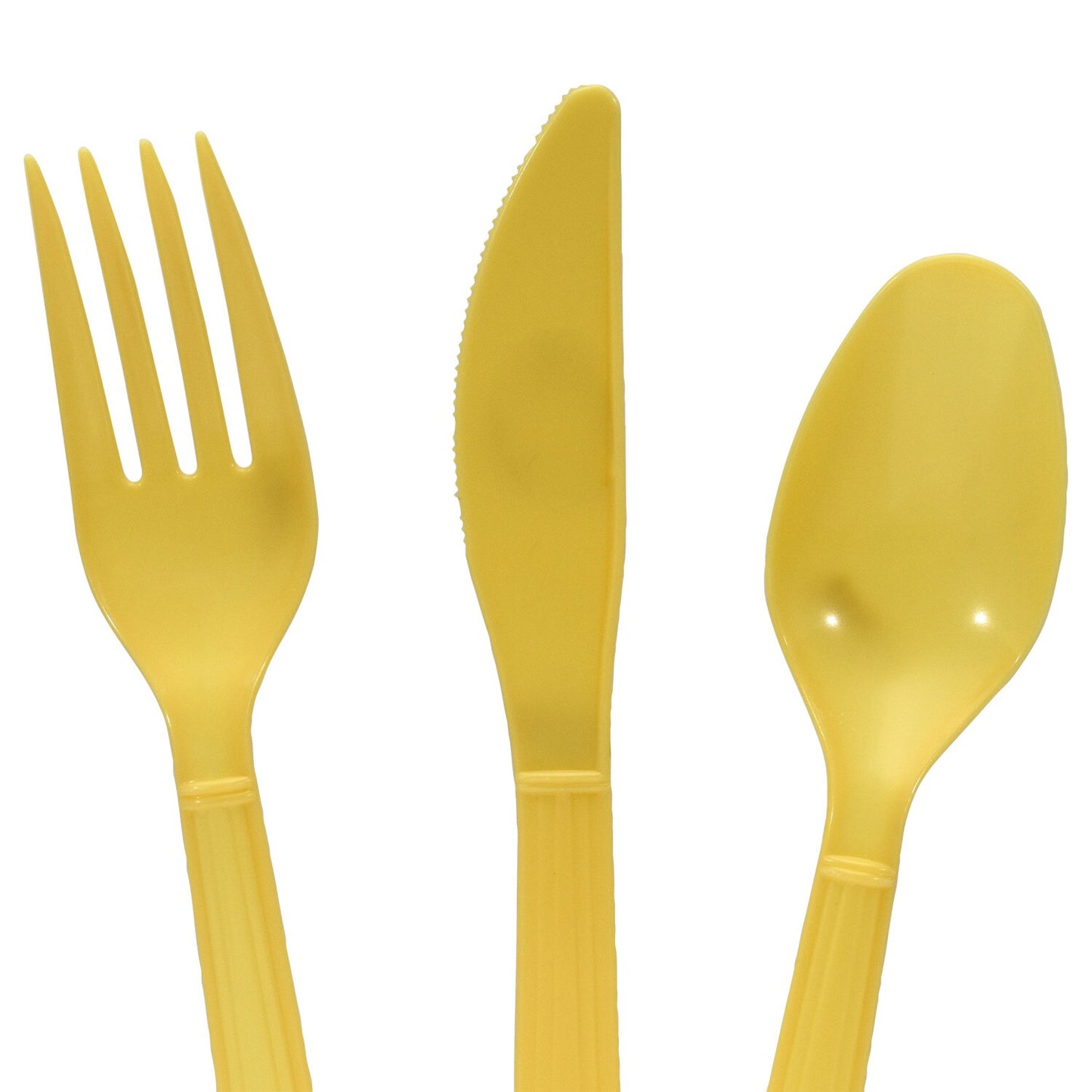 Yellow Plastic Utensils, 48-ct. Bags (Pack of 36)