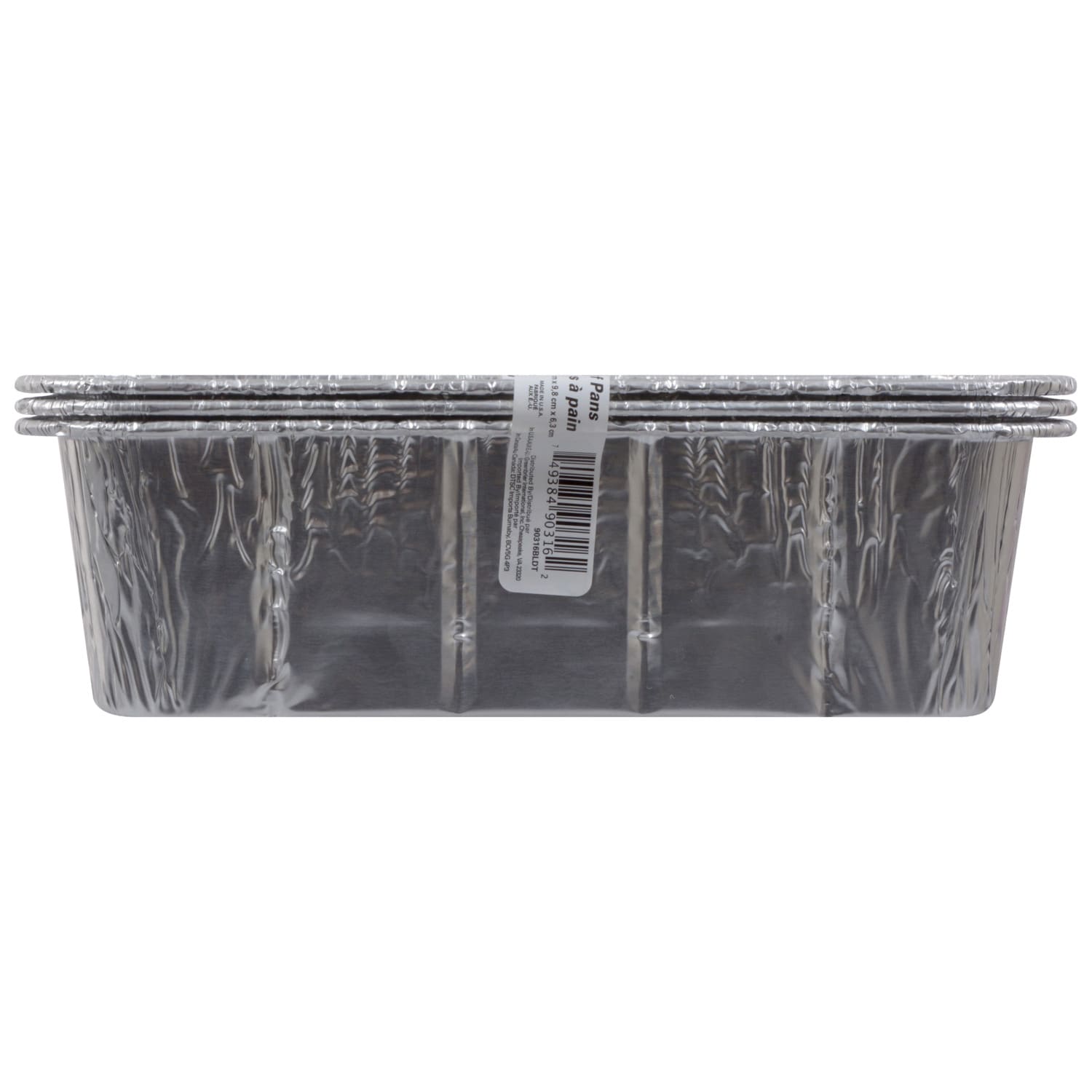 Foil Loaf Pans, 3-ct. Packs (Pack of 36)