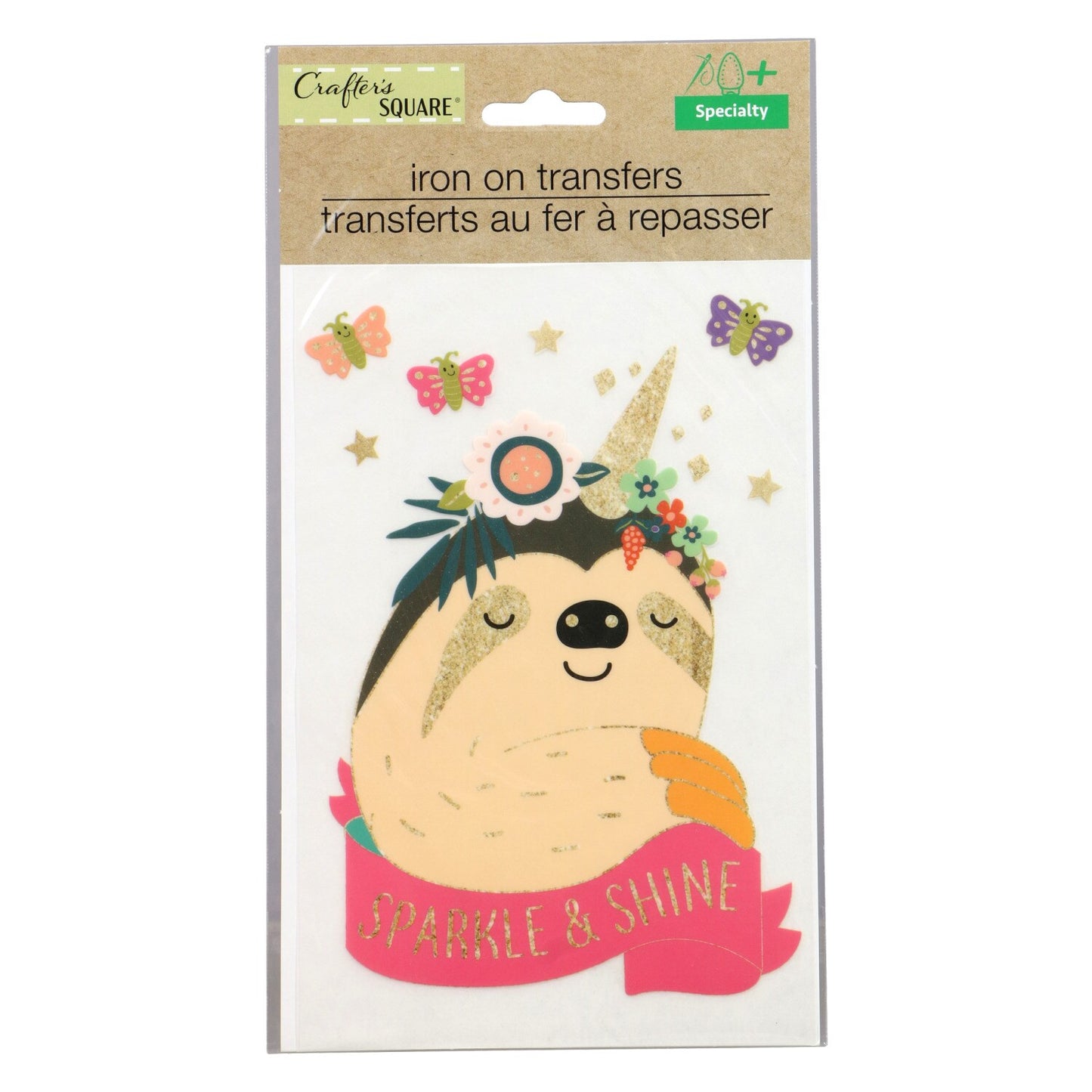 Crafter's Square Iron-on Transfers (Pack of 36)