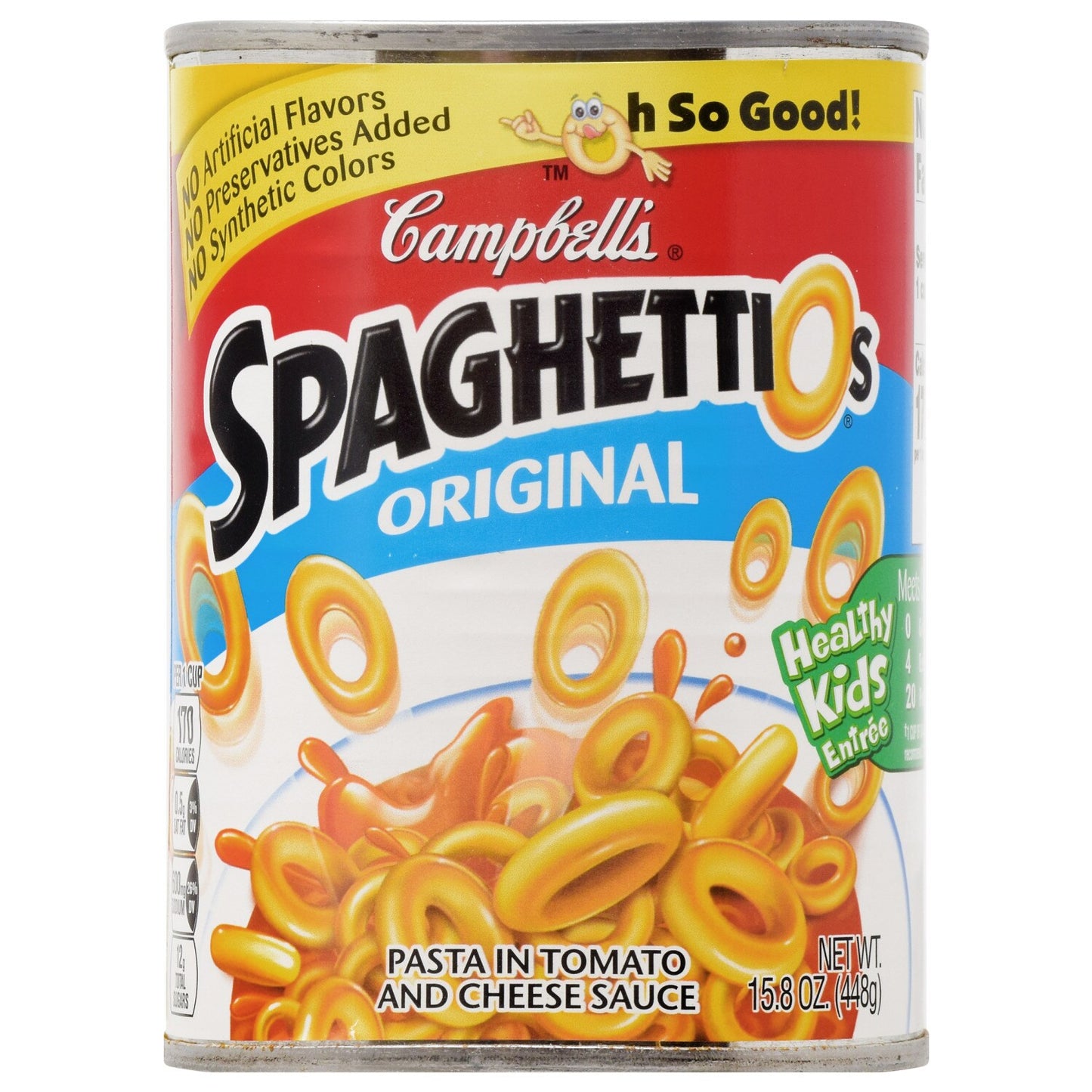 Campbell’s SpaghettiOs Original Pasta, 15.8 oz. Cans (Pack of 24)
