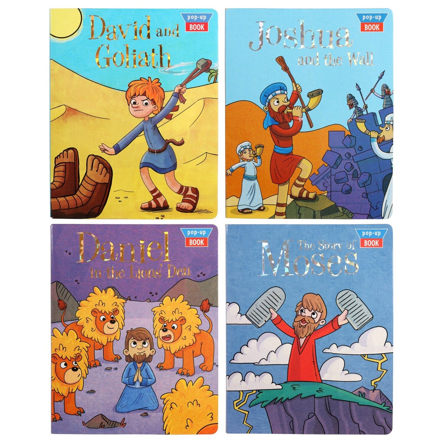 Pop-Out Bible Storybooks, 7.25x5.75 in. (Pack of 20)