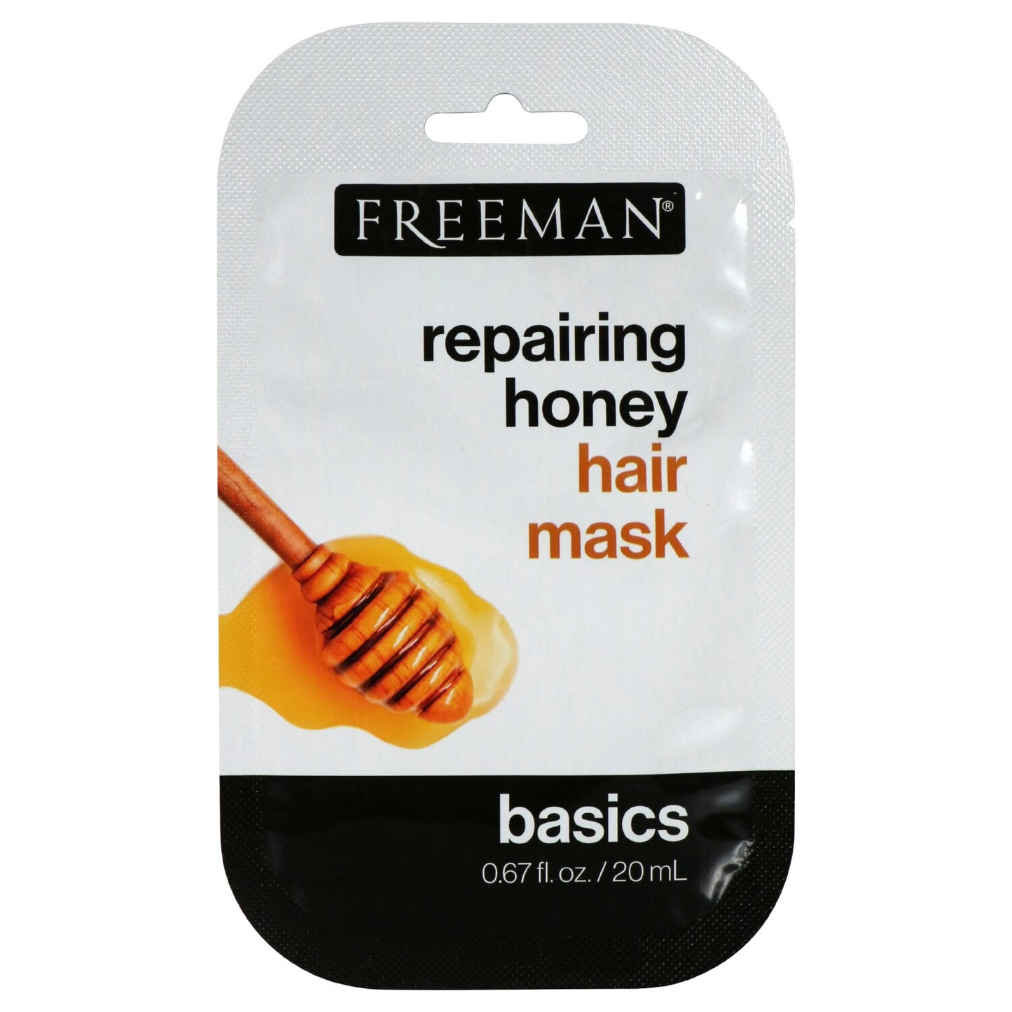 Freeman Repairing Honey Hair Masks, 0.67 oz. Packs (Pack of 24)