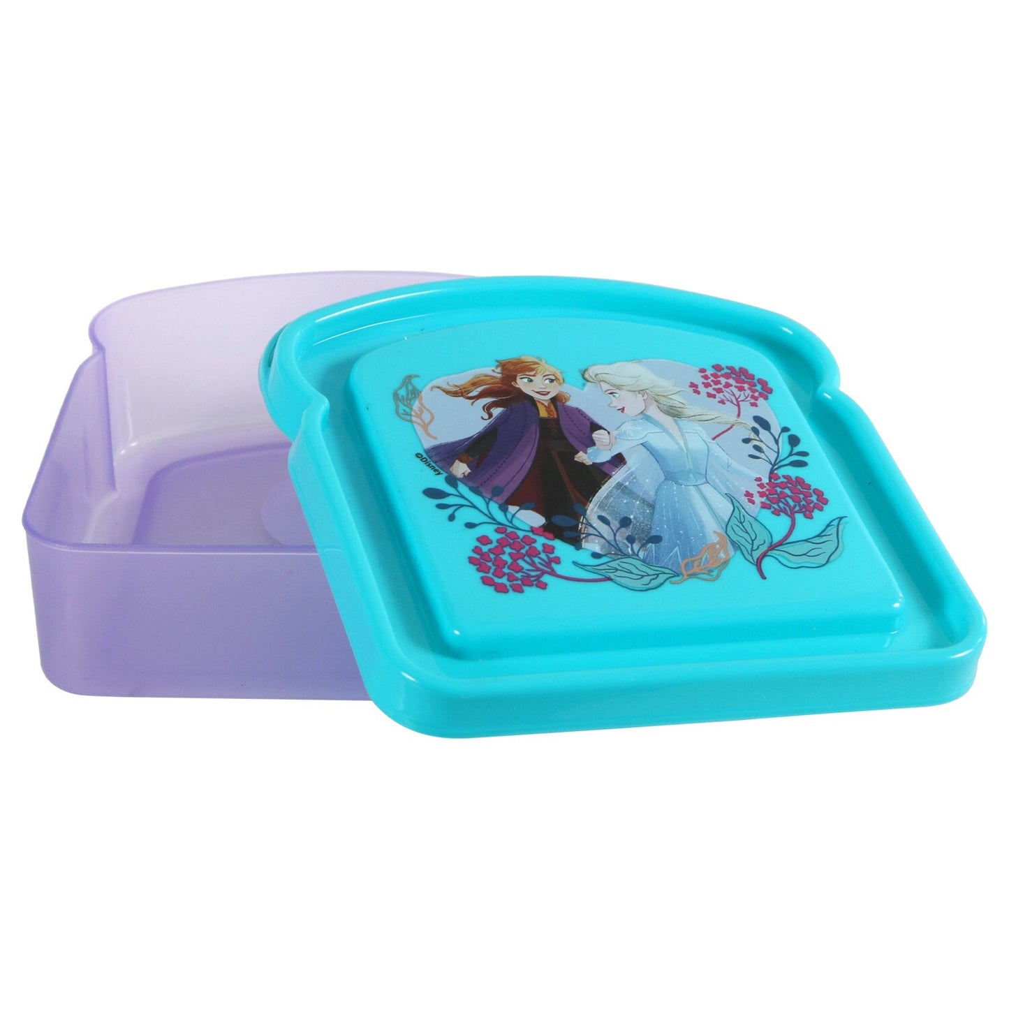 Character Plastic Sandwich Containers with Lids (Pack 24)